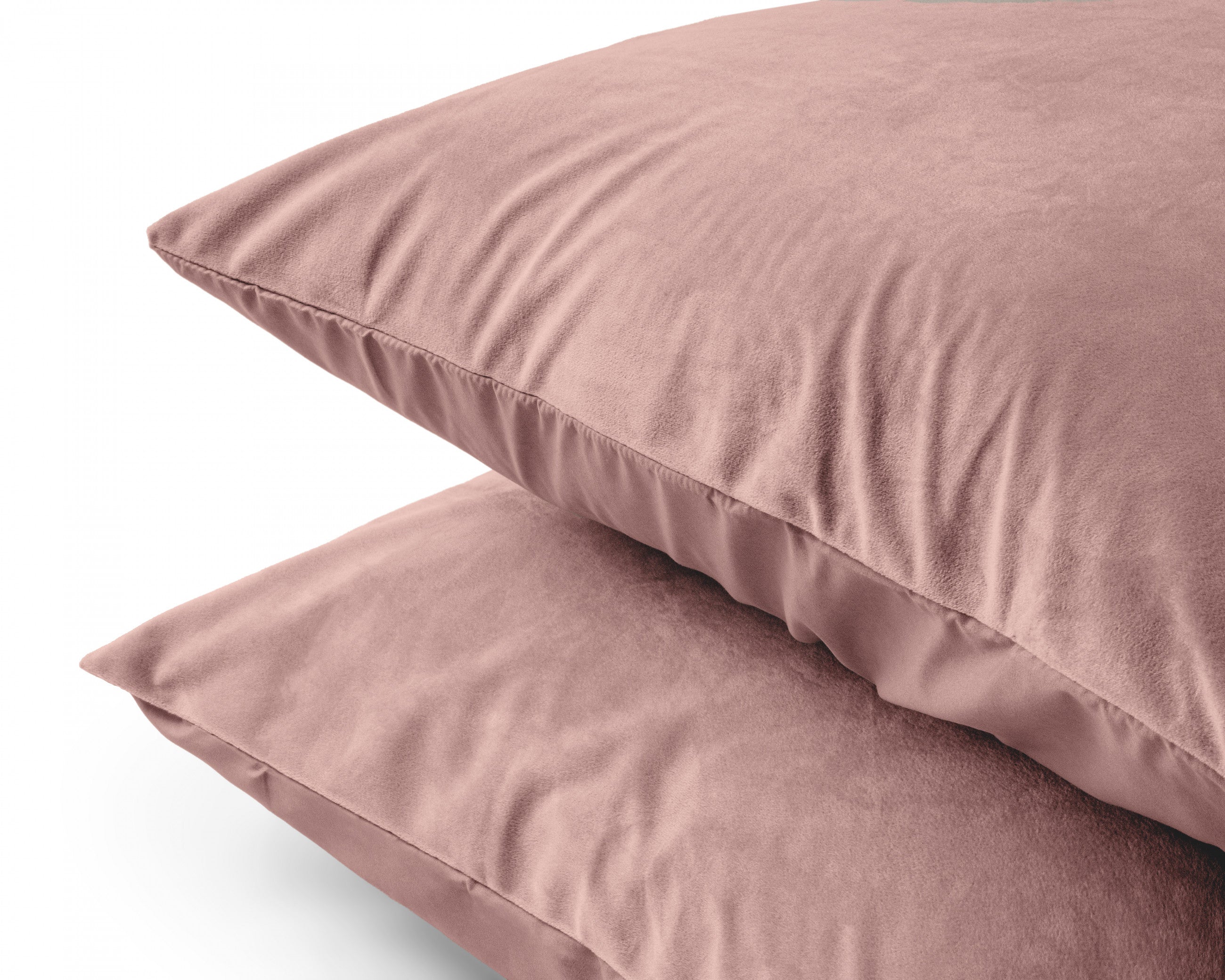 Sleeptime Kussensloop - 2 Stuks - Velvet - Roze - 60x70