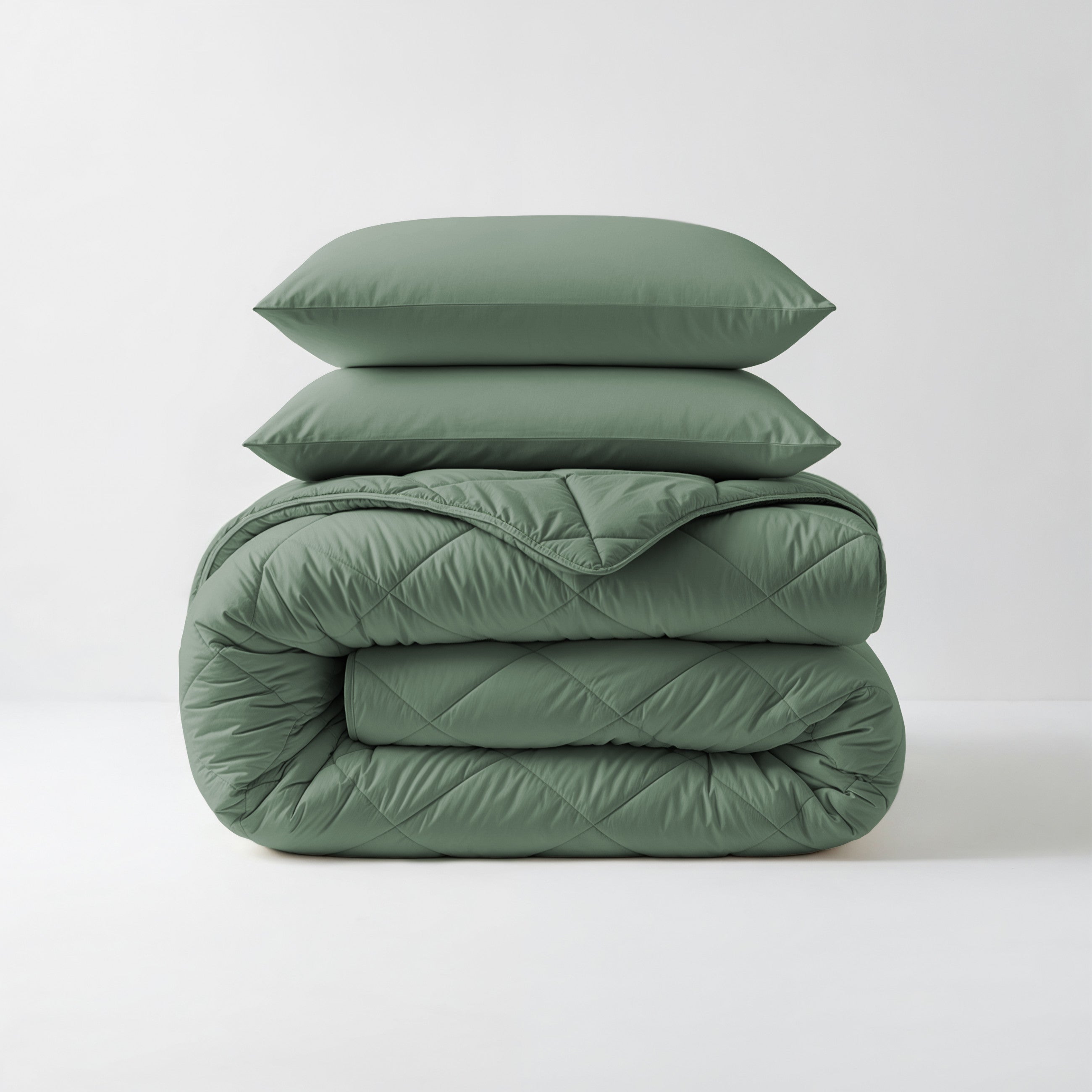 Sleeptime Dekbed en Overtrek in 1 - Diamond - Groen