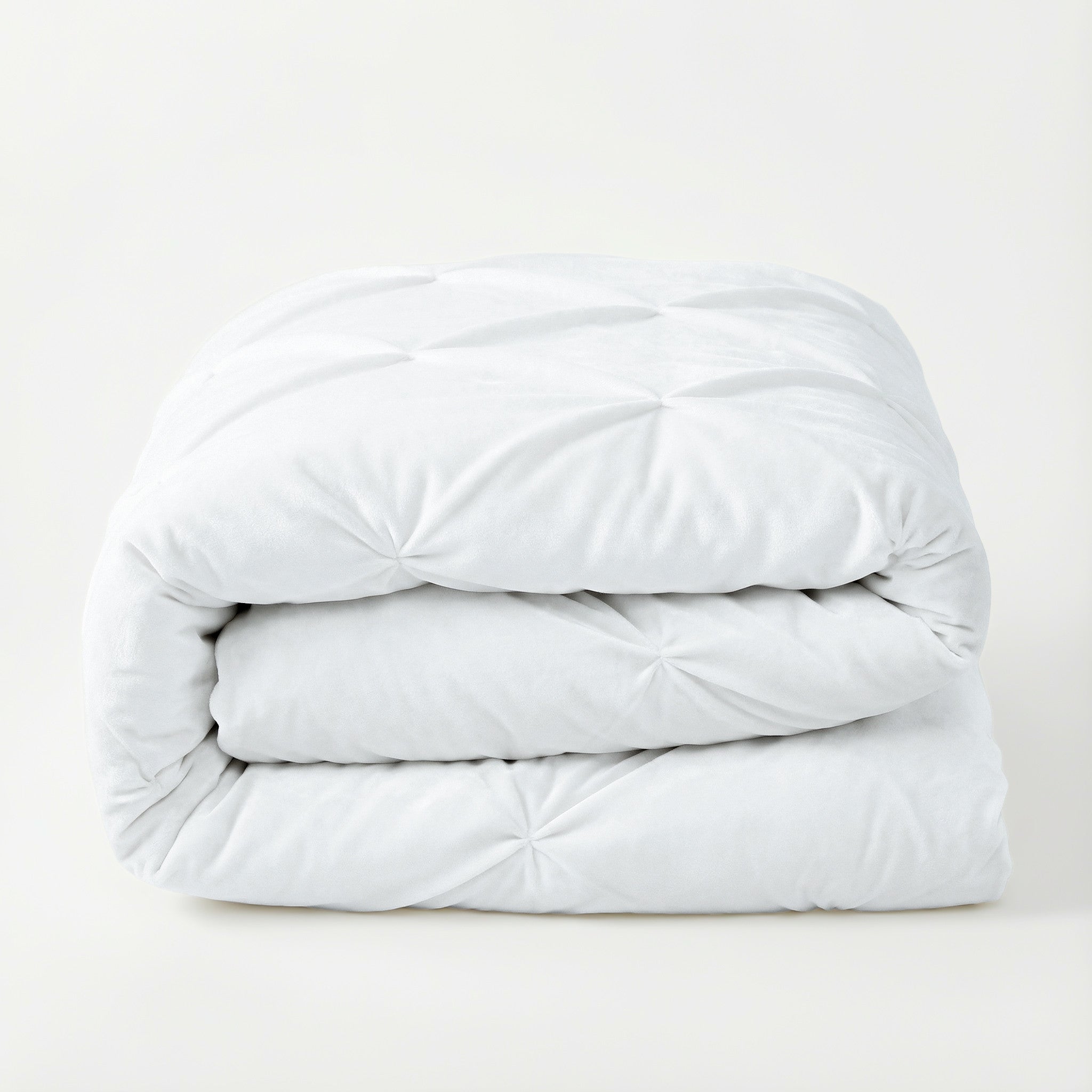 Sleeptime Dekbed en Overtrek in 1 – Velvet Pintuck – Wit