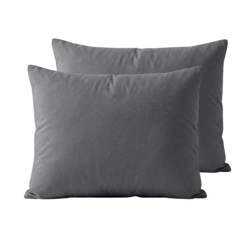 Primaviera Deluxe Kussenslopen – Perkal Hotel – Antraciet (2-Pack)