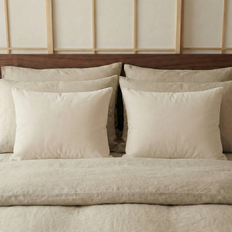 Primaviera Deluxe Kussenslopen – Perkal Hotel – Beige (2-Pack)