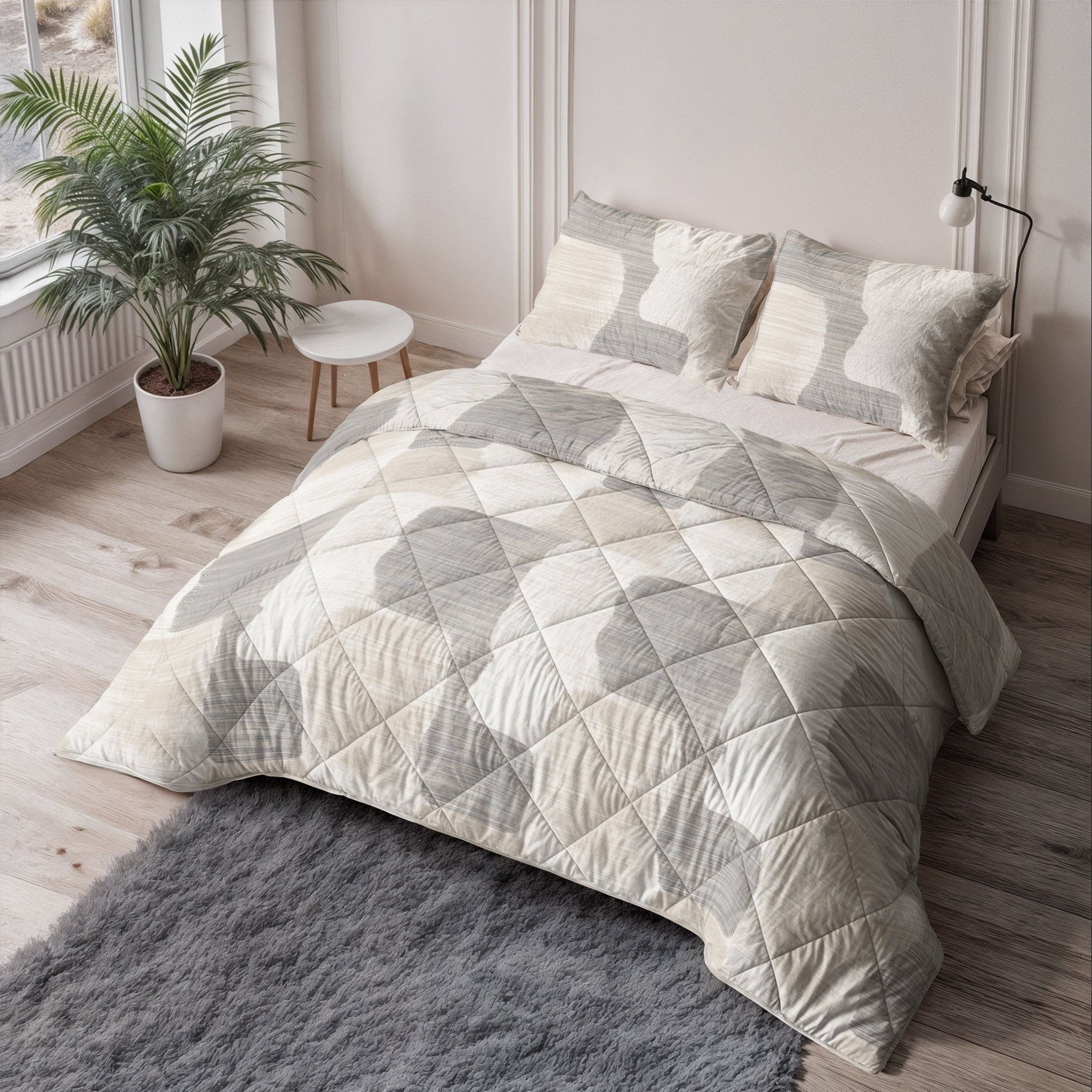 Checkers Kussenslopen 2-Pack – Katoen – Sleeptime - Dromen & Wonen