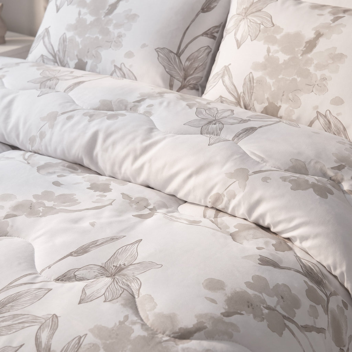 Dekbed en Overtrek in 1 – Flynn Wit – Sleeptime - Dromen & Wonen