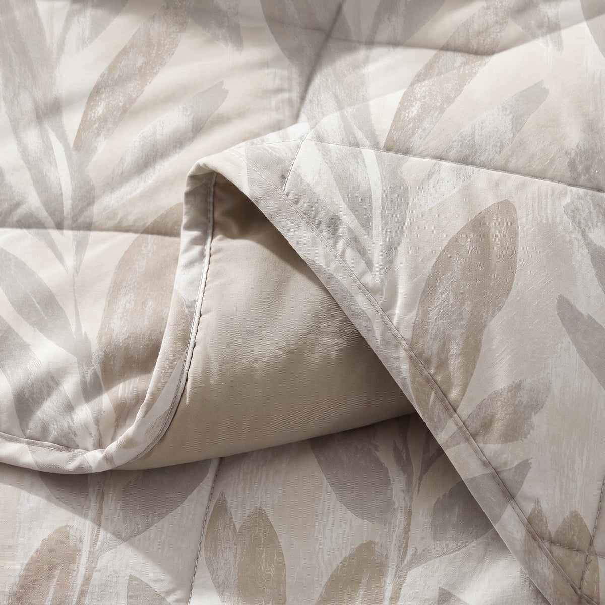 Dekbed en Overtrek in 1 – Gacho Taupe – 100% Katoen met Kussenslopen – Dreamhouse - Dromen & Wonen