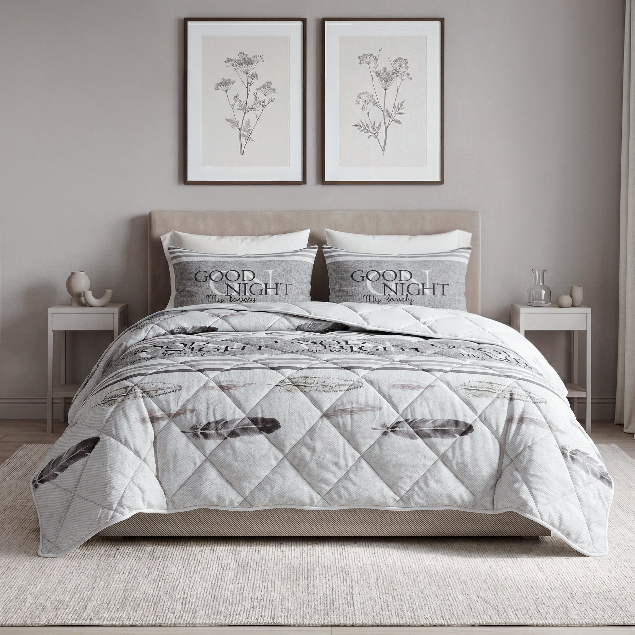 Dekbed en Overtrek in 1 – Goodnight – Sleeptime - Dromen & Wonen