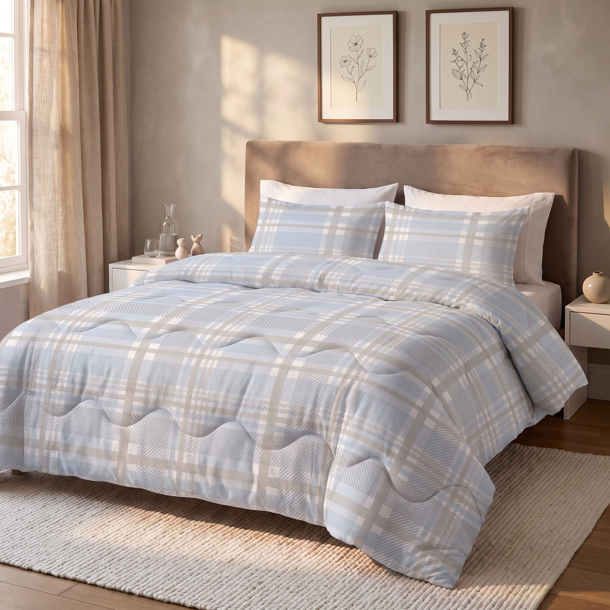 Dekbed en Overtrek in 1 – Lilou Blue – Sleeptime - Dromen & Wonen