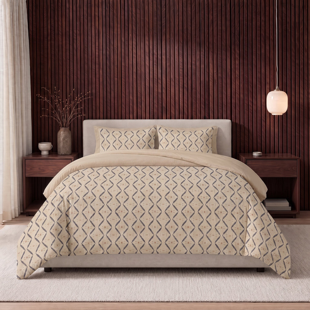 Dekbed en Overtrek in 1 – Sander Zand – Digitale Print met Kussenslopen – Sleeptime - Dromen & Wonen