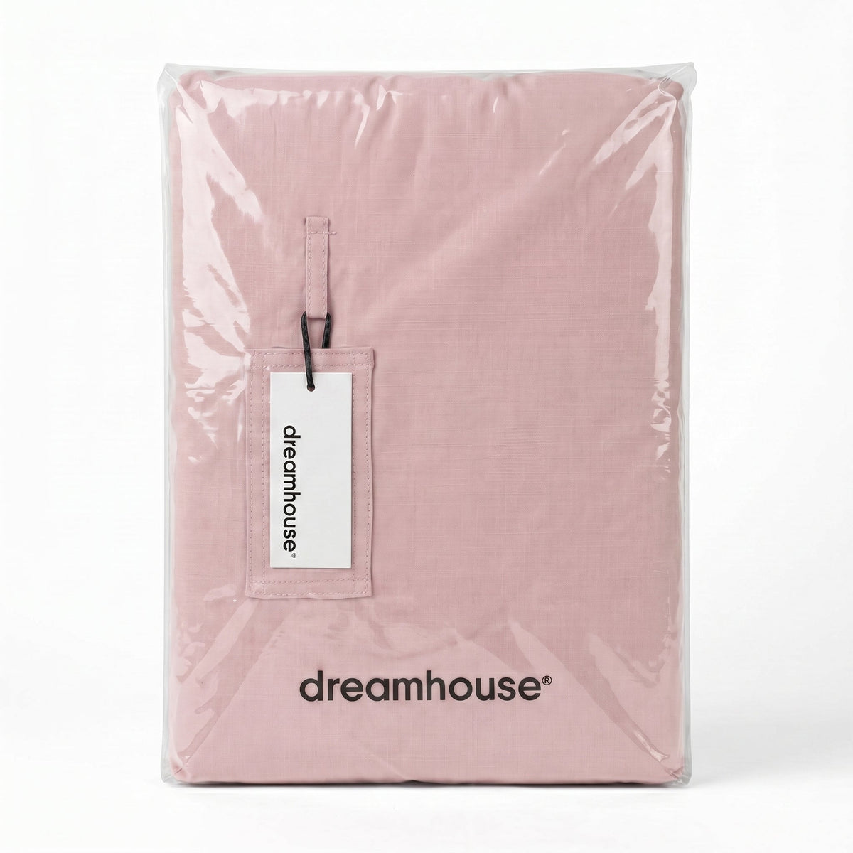 Dekbedovertrek Stone Washed - 100% Gewassen Katoen - Pink - Dreamhouse - Dromen & Wonen