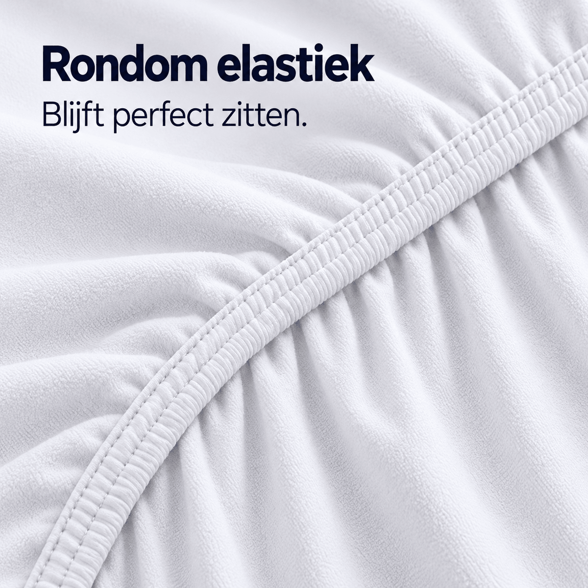 Molton Hoeslaken – Beschermt je Matras tegen Vocht – Wit – Dreamhouse - Dromen & Wonen