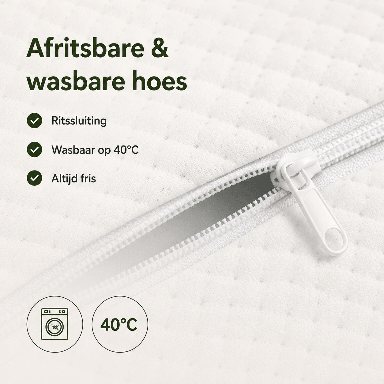 Orthopedisch Bamboe Viscogel Hoofdkussen 70 x 40 - Dromen & Wonen