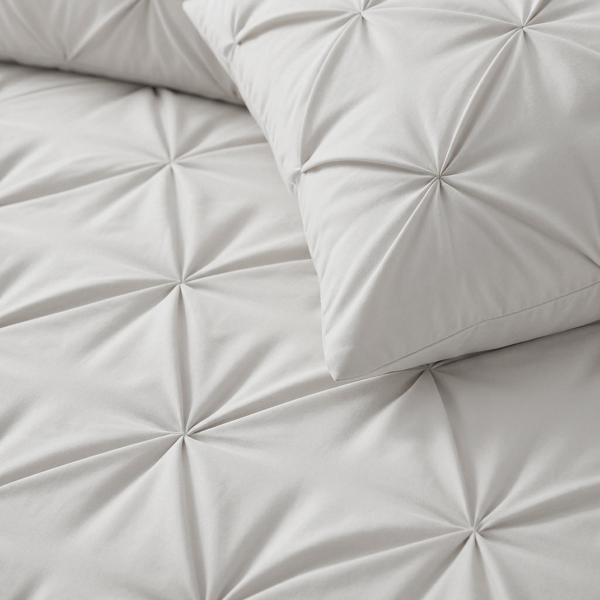 Pintuck 2-Pack Kussenslopen – Off White – Sleeptime - Dromen & Wonen