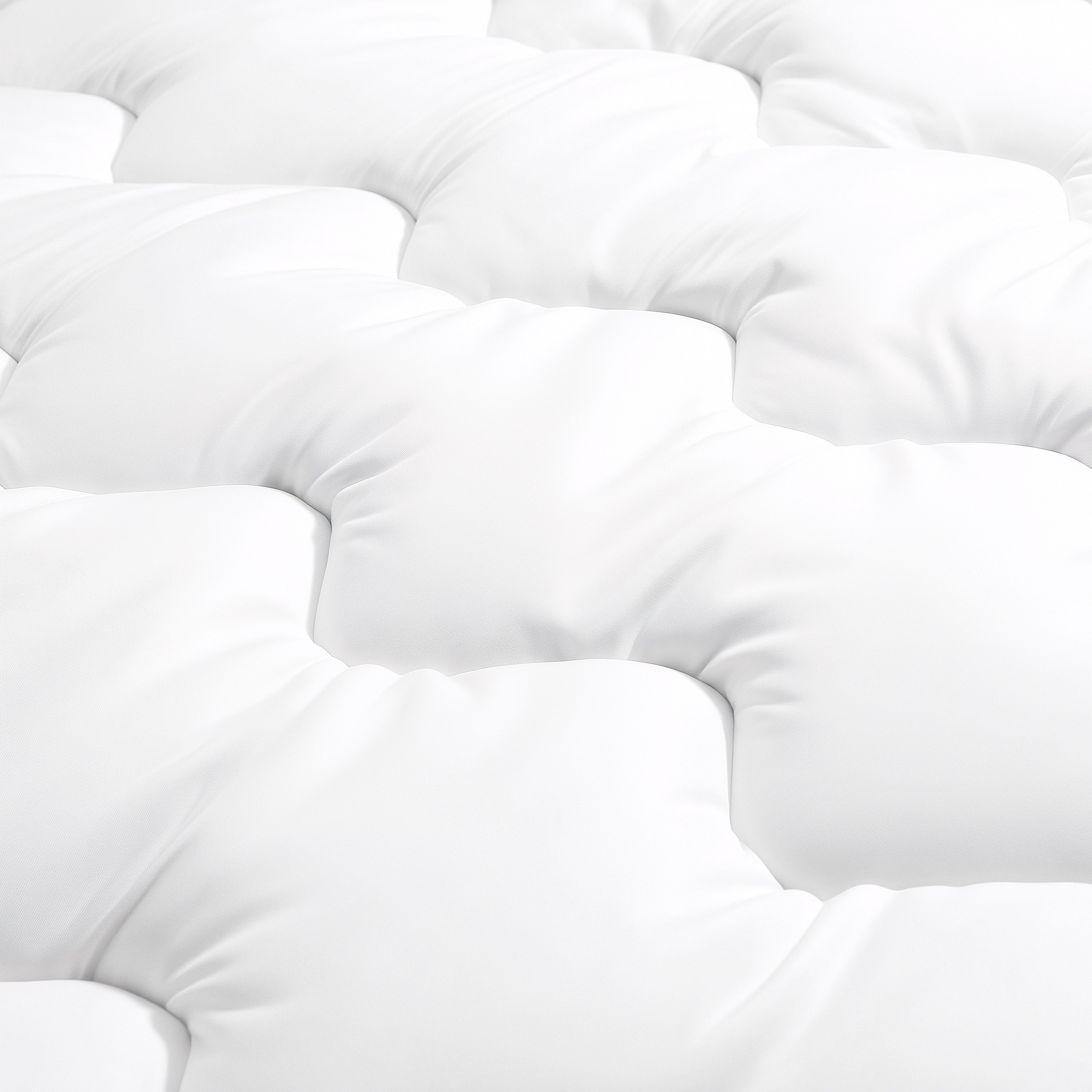 Sleeptime 3D Air Dual Layer Hotel Mattress Topper – Luxe Micropercal Oplegmatras 5 - 6 cm - Dromen & Wonen