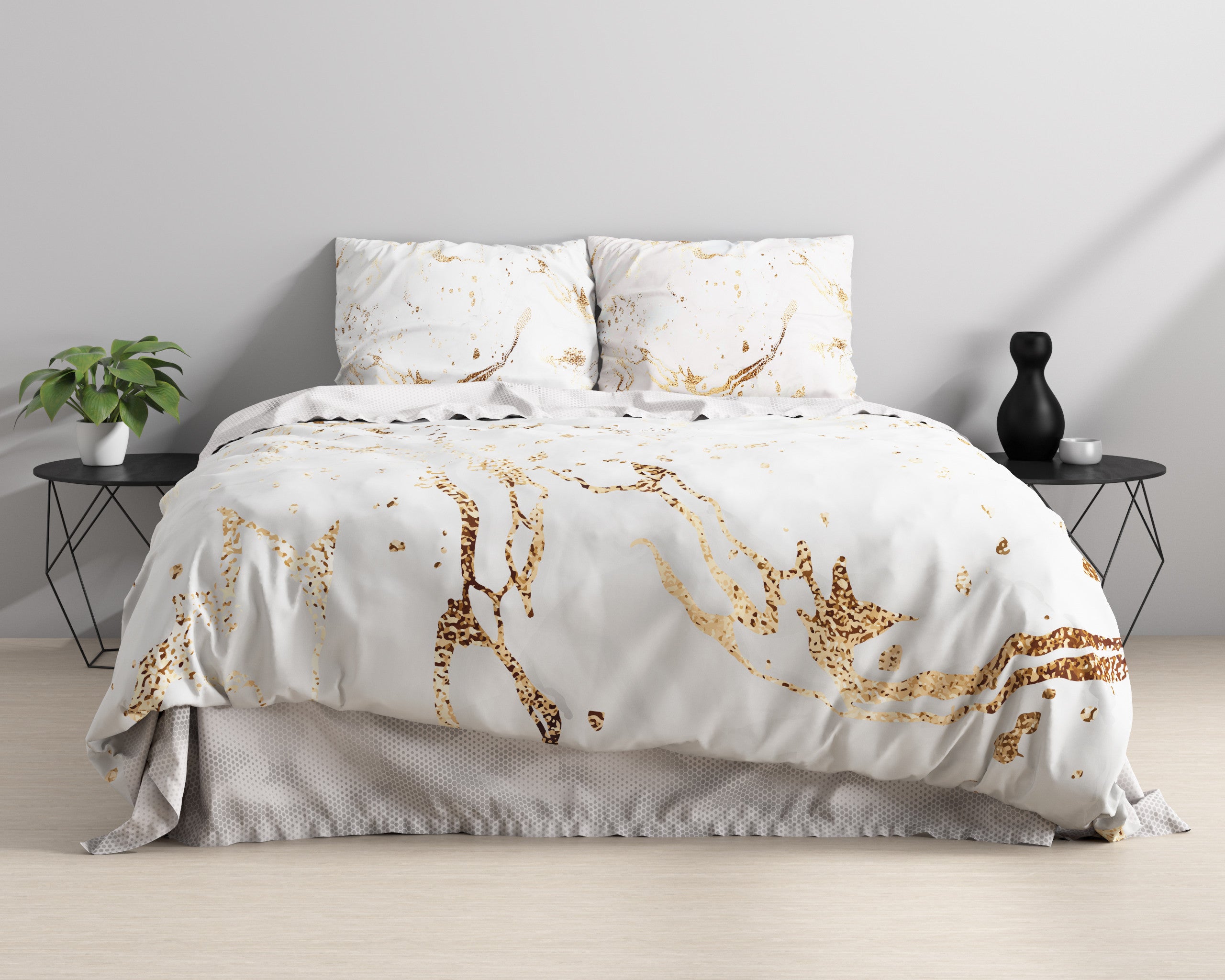 Sleeptime Bianco Wit Dekbedovertrek - Dromen & Wonen