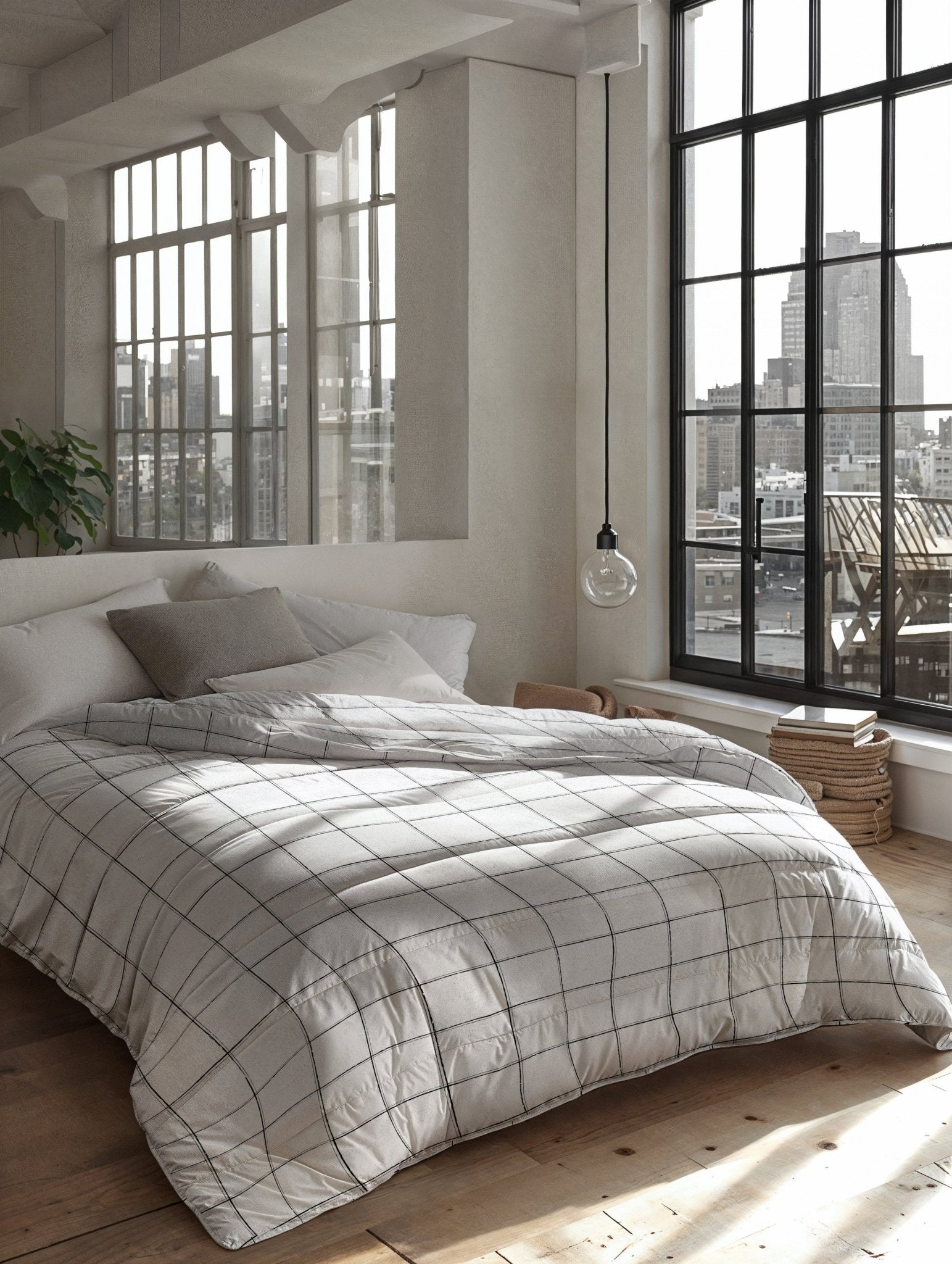 Sleeptime Dekbed en Overtrek in 1 - Deep Check - Dromen & Wonen