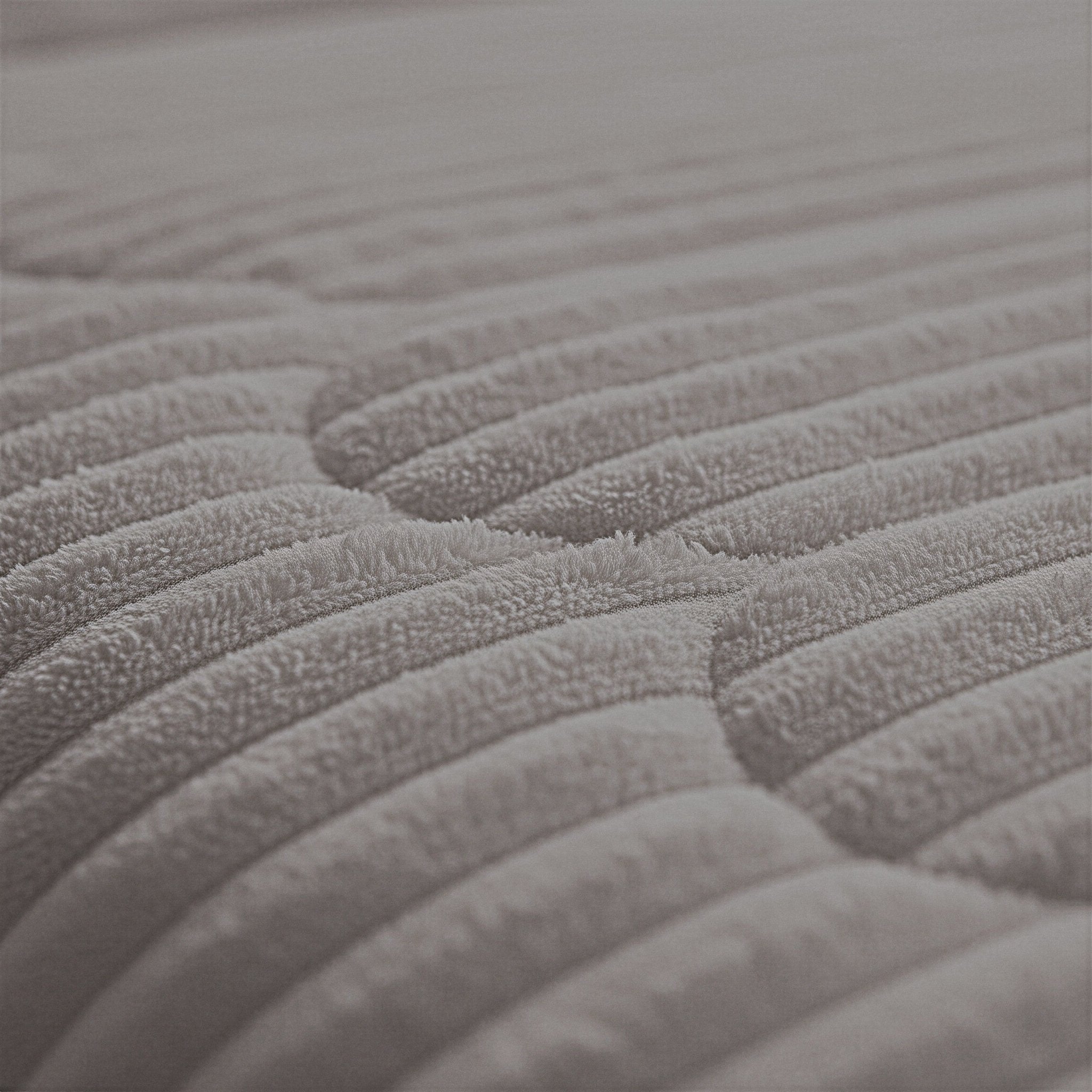 Sleeptime Dekbed en Overtrek in 1 - Flanel Rib - Taupe/Grijs - Dromen & Wonen