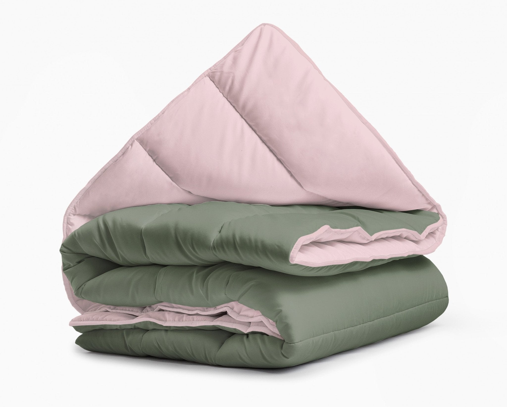 Sleeptime Dekbed en Overtrek in 1 - Groen/Roze - Dromen & Wonen