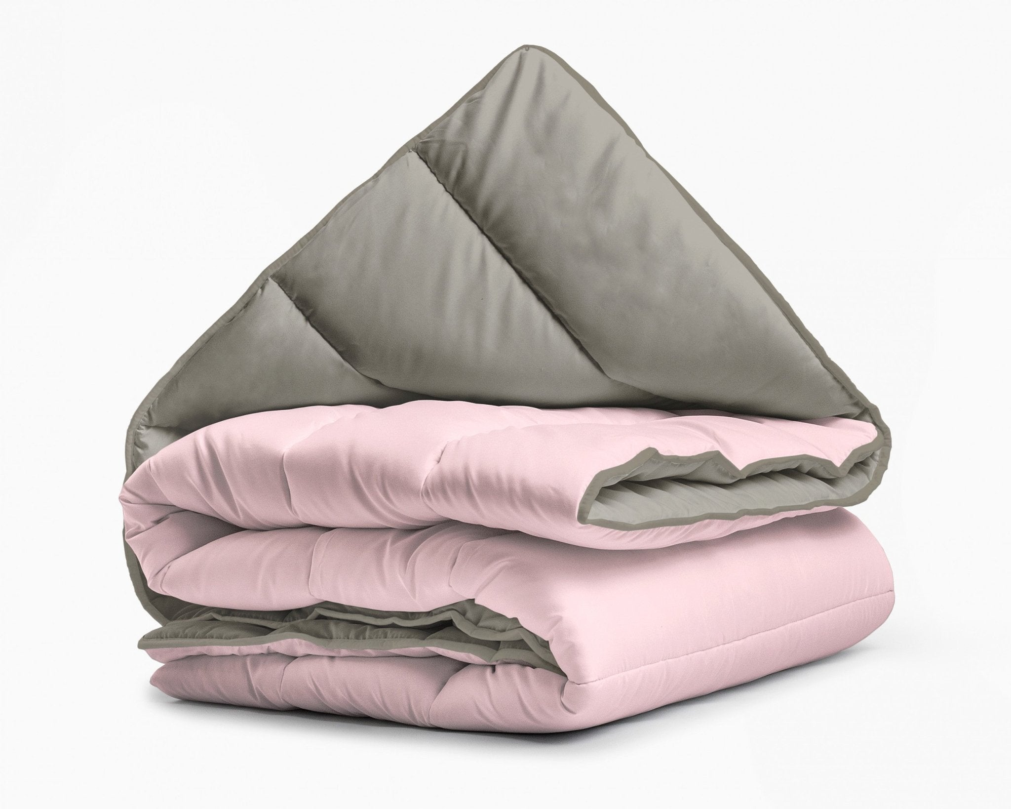 Sleeptime Dekbed en Overtrek in 1 - Kaki/Roze - Dromen & Wonen