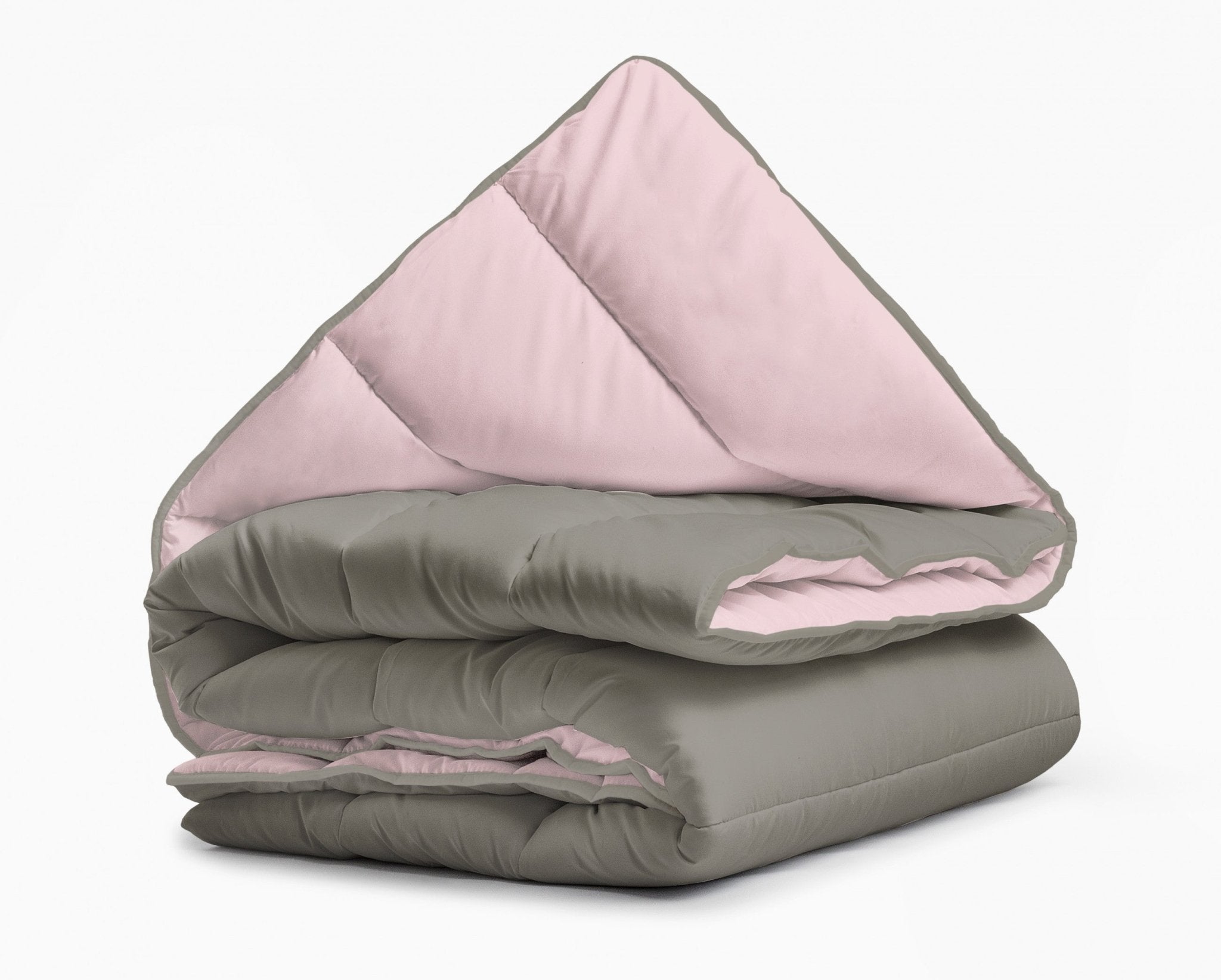 Sleeptime Dekbed en Overtrek in 1 - Kaki/Roze - Dromen & Wonen
