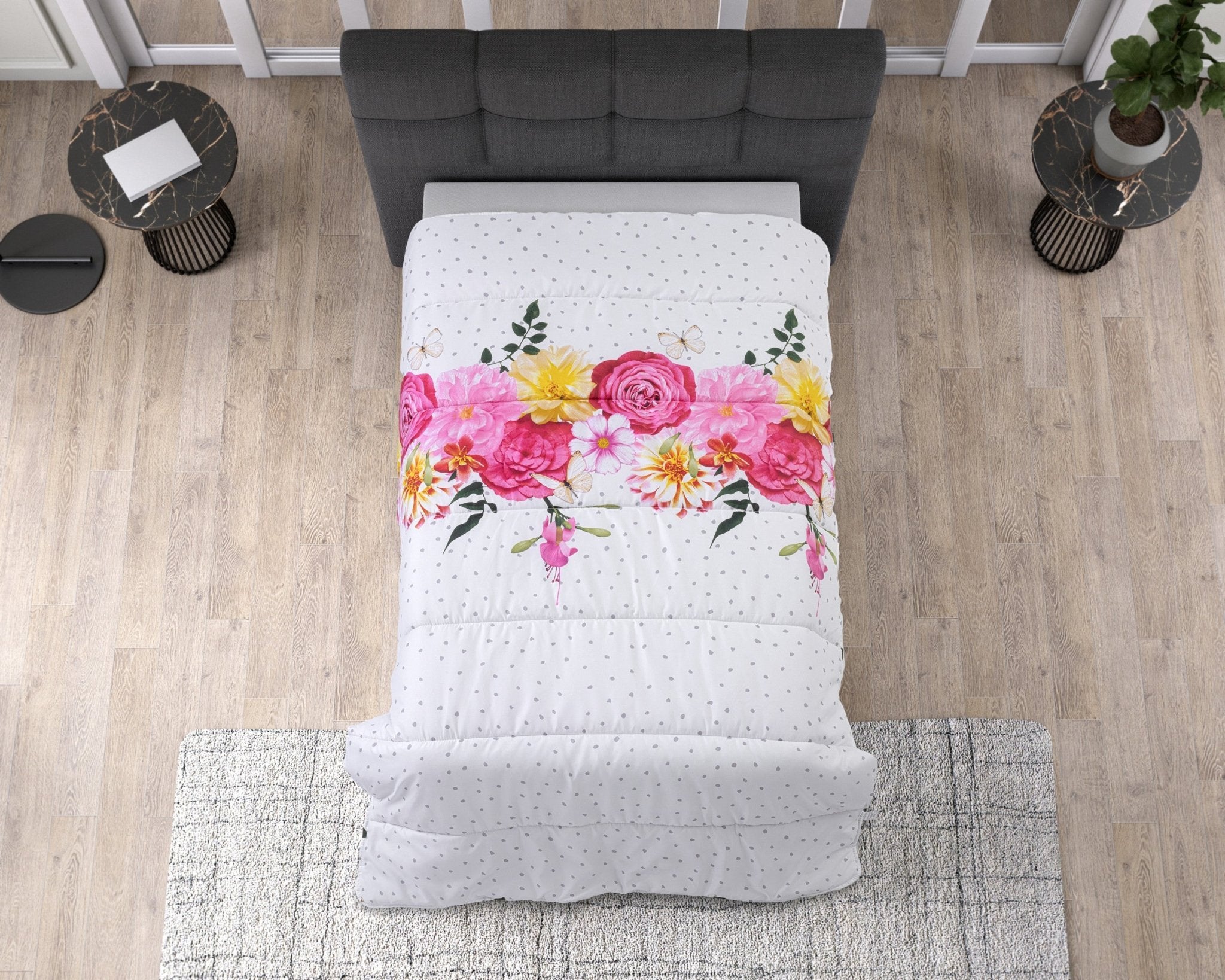 Sleeptime Dekbed en Overtrek in 1 - Love Garden - Dromen & Wonen
