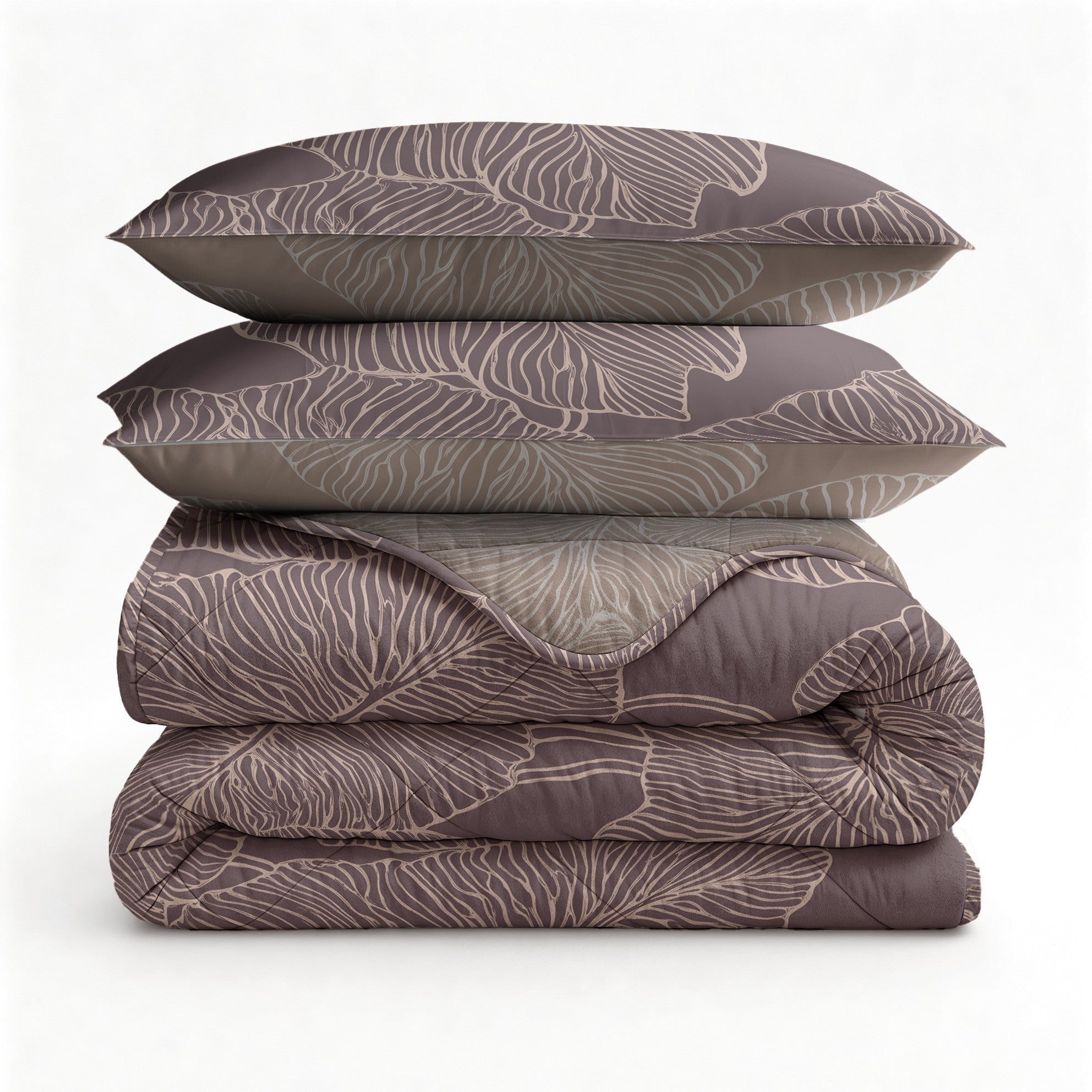 Sleeptime Dekbed en Overtrek in 1 - Mauve - Dromen & Wonen