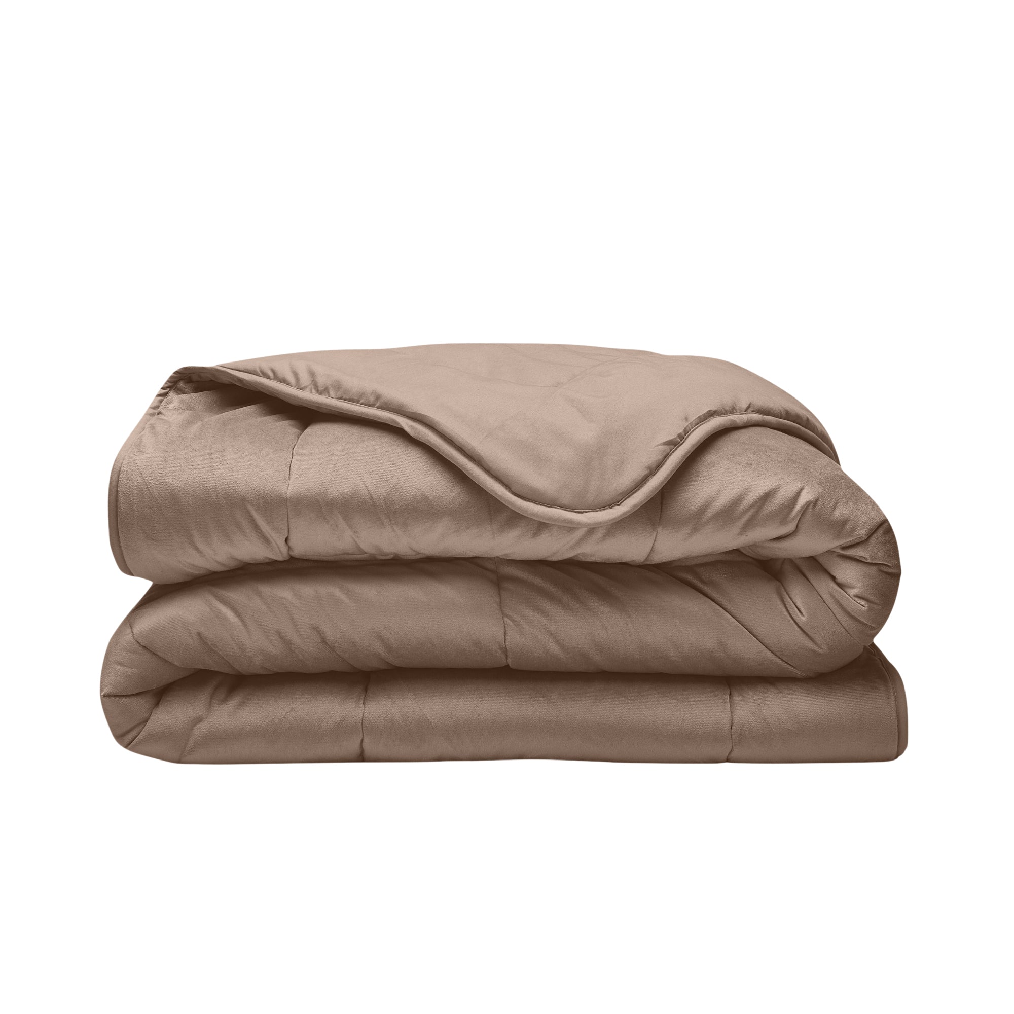 Sleeptime Dekbed en Overtrek in 1 - Velvet - Bruin - Dromen & Wonen