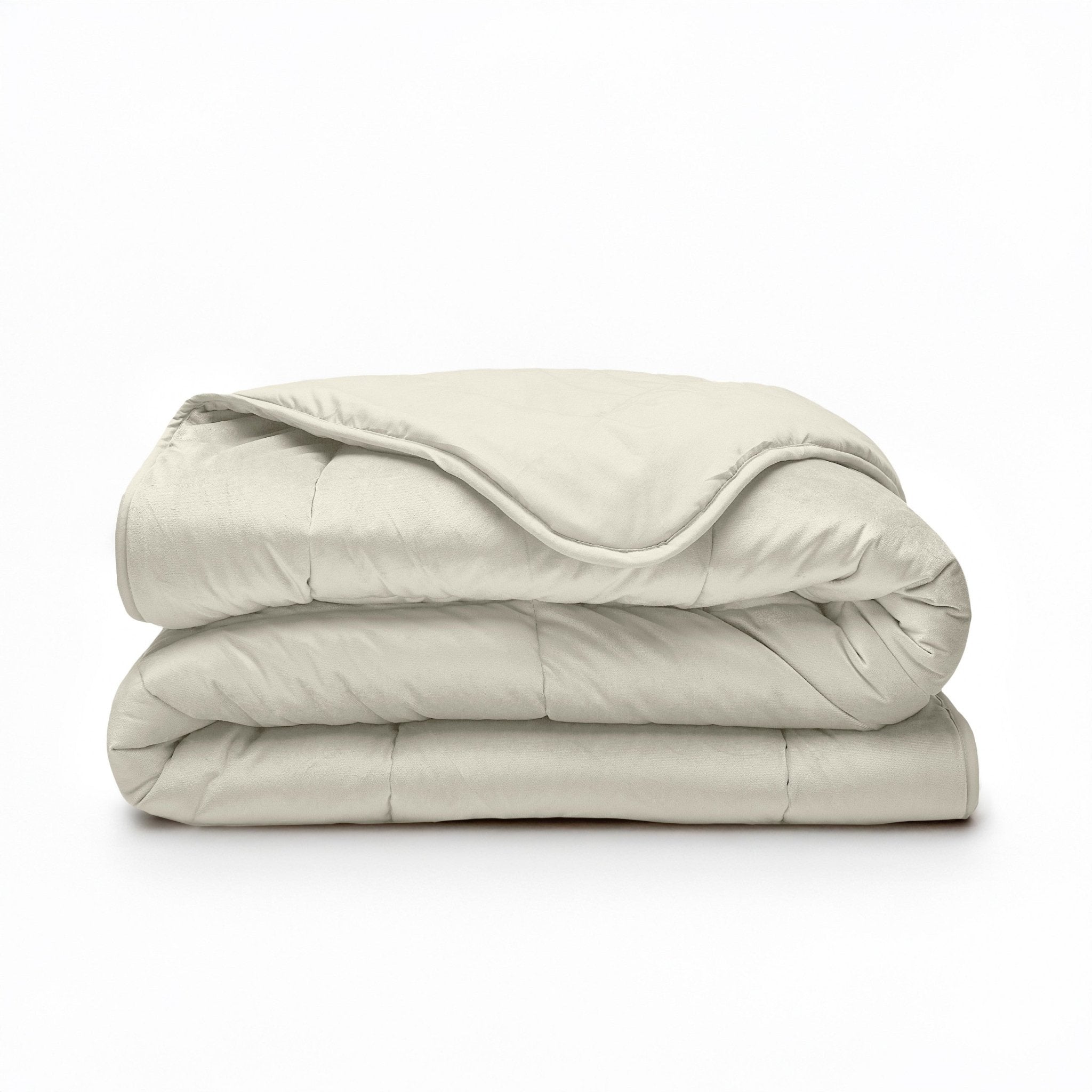Sleeptime Dekbed en Overtrek in 1 - Velvet - Creme - Dromen & Wonen
