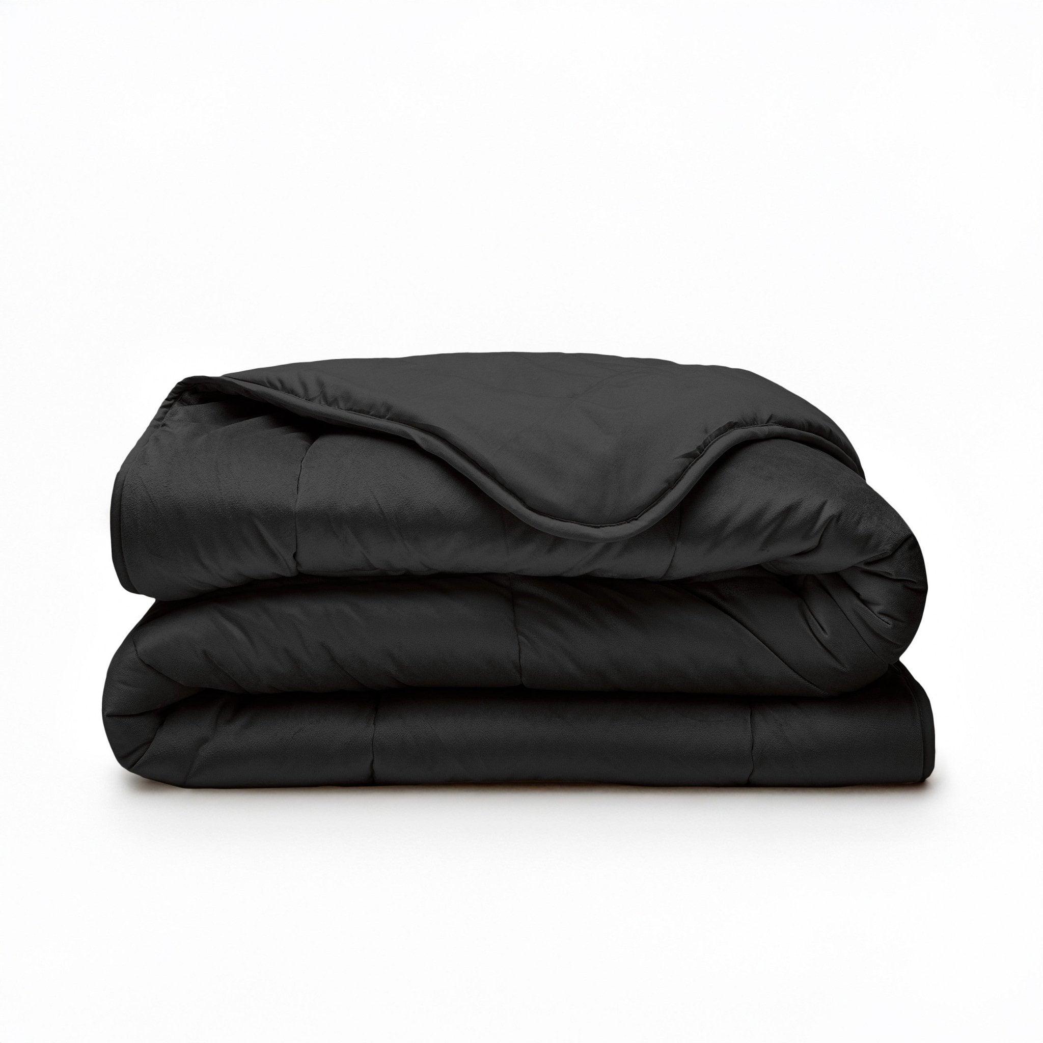 Sleeptime Dekbed en Overtrek in 1 - Velvet - Zwart - Dromen & Wonen