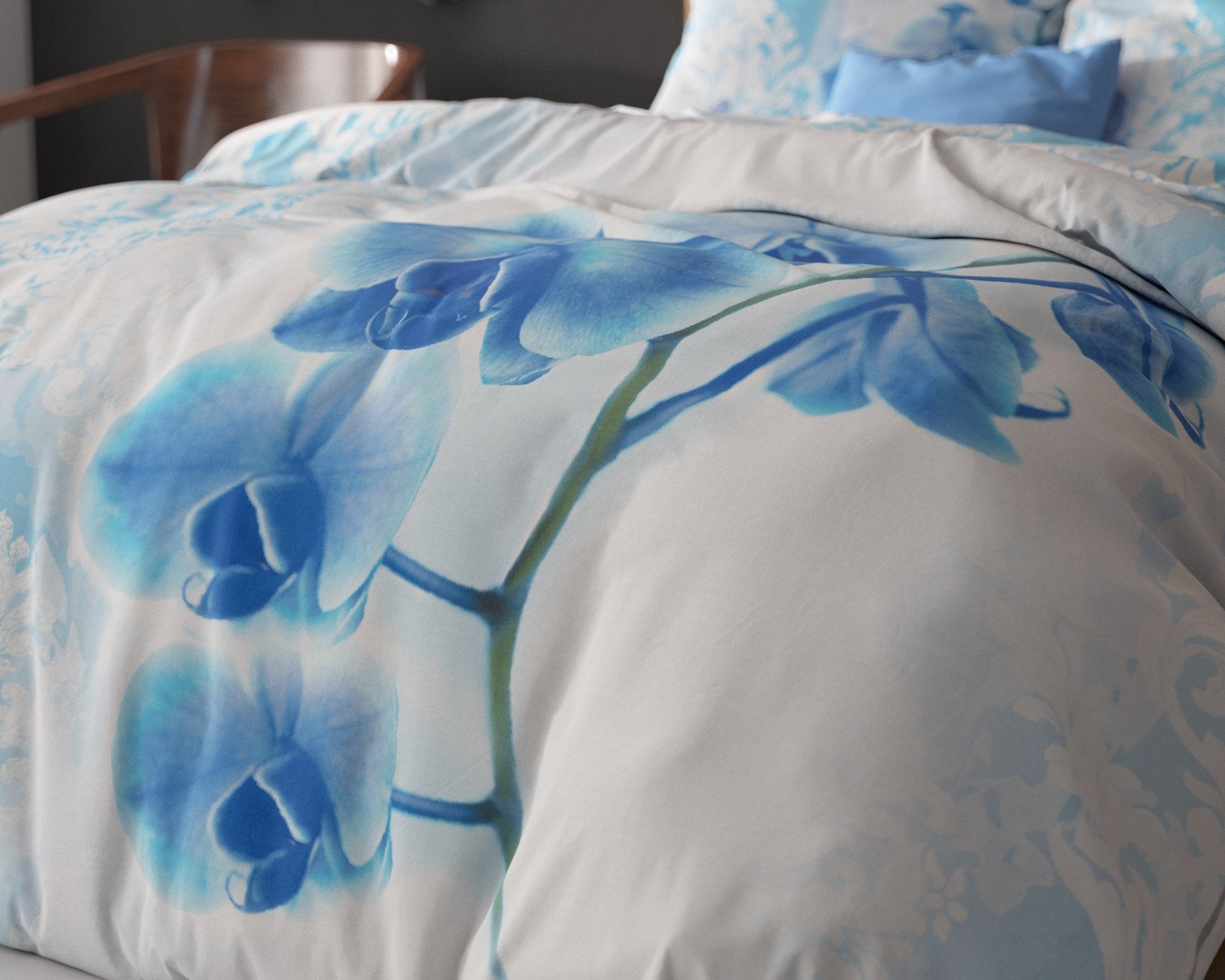 Sleeptime Dream Orchid Turquoise Dekbedovertrek - Dromen & Wonen