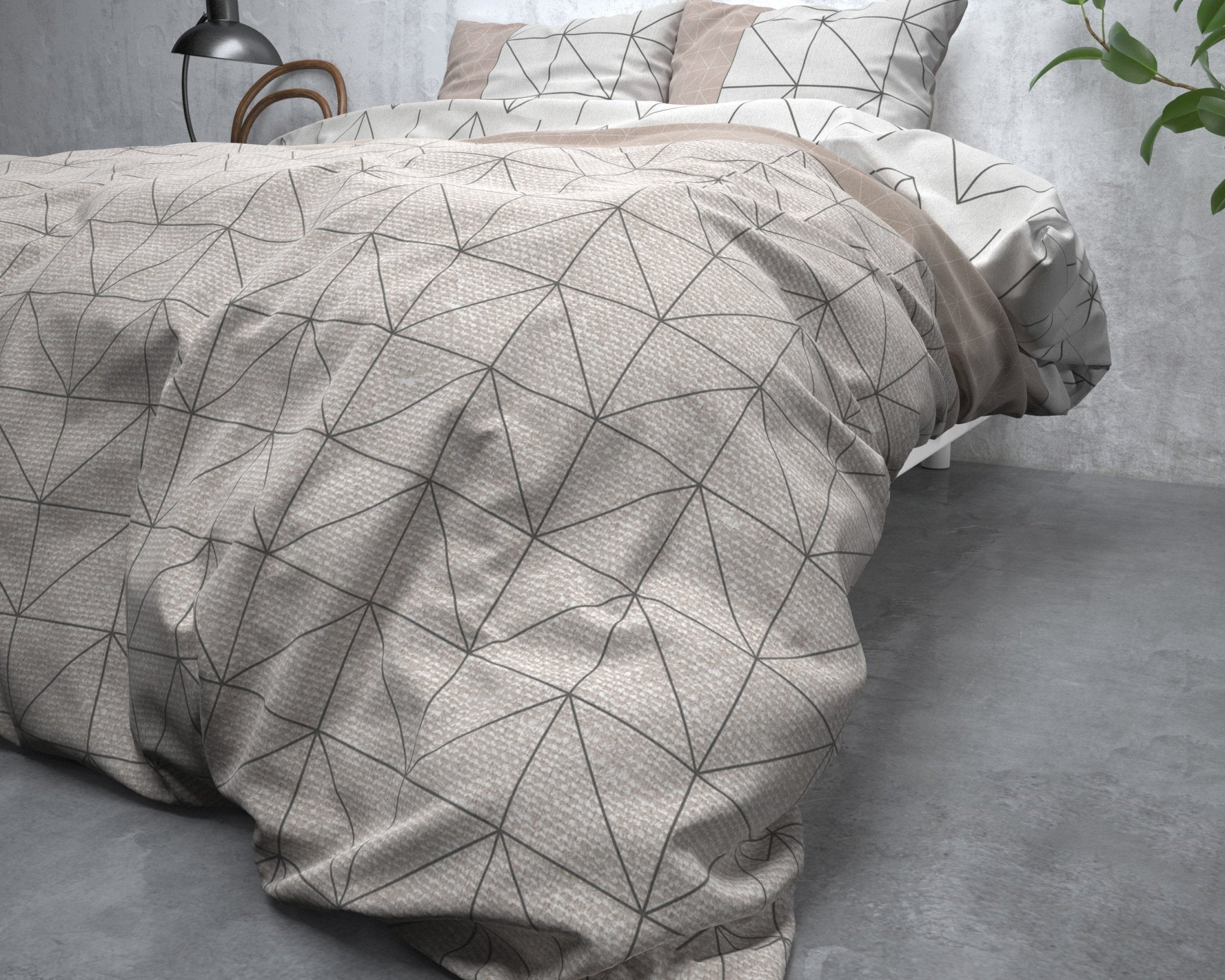 Sleeptime Flanel Gino Flanel Dekbedovertrek - Dromen & Wonen