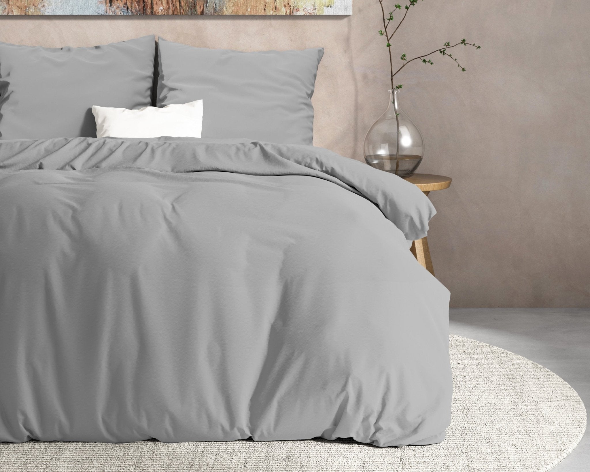 Sleeptime Flanel Mendez Grijs Dekbedovertrek - Dromen & Wonen