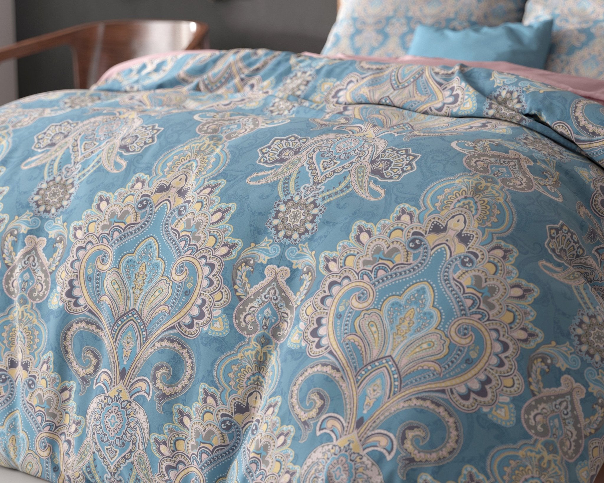 Sleeptime Giselle Blauw Dekbedovertrek - Dromen & Wonen