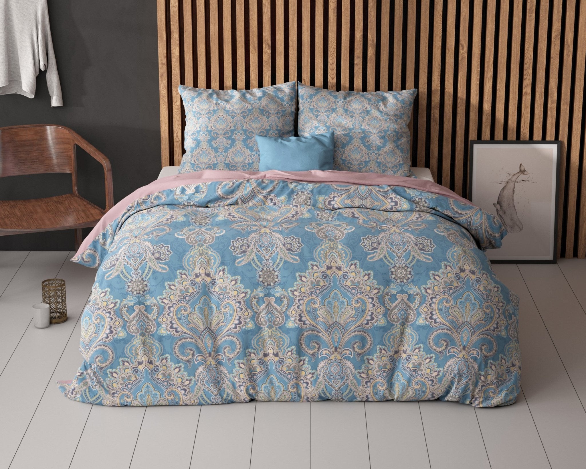 Sleeptime Giselle Blauw Dekbedovertrek - Dromen & Wonen