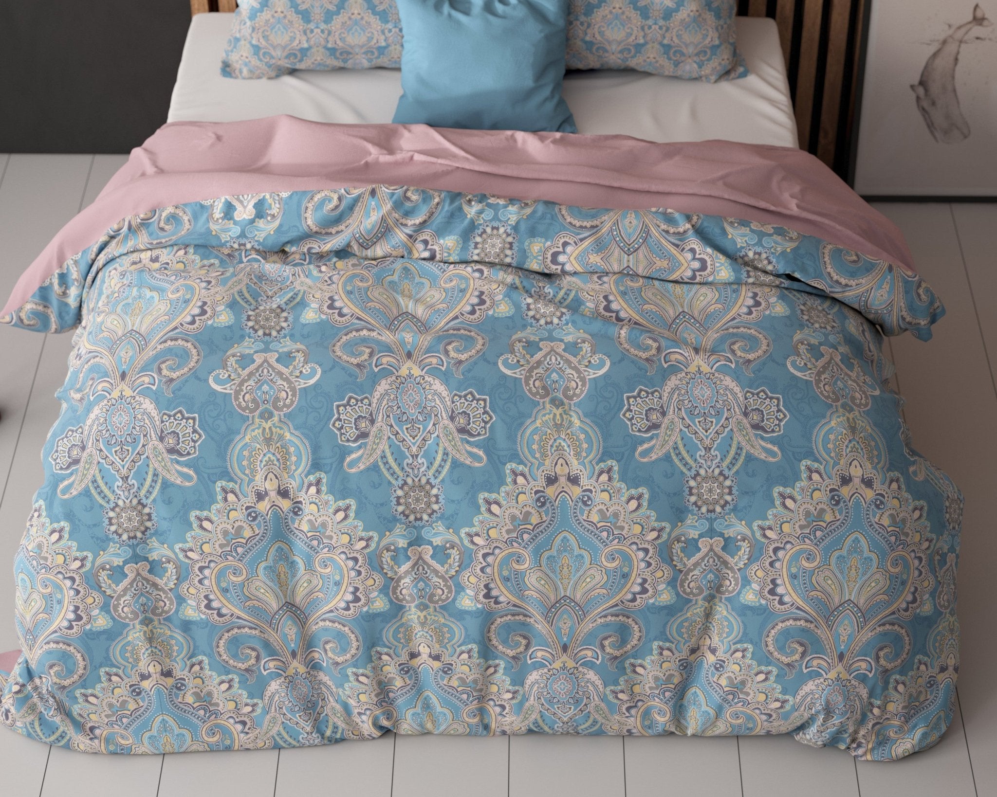 Sleeptime Giselle Blauw Dekbedovertrek - Dromen & Wonen