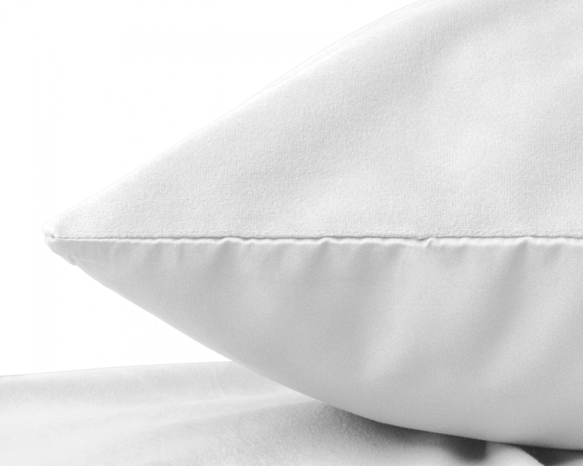 Sleeptime Kussensloop - 2 Stuks - Velvet - Wit - 60x70 - Dromen & Wonen