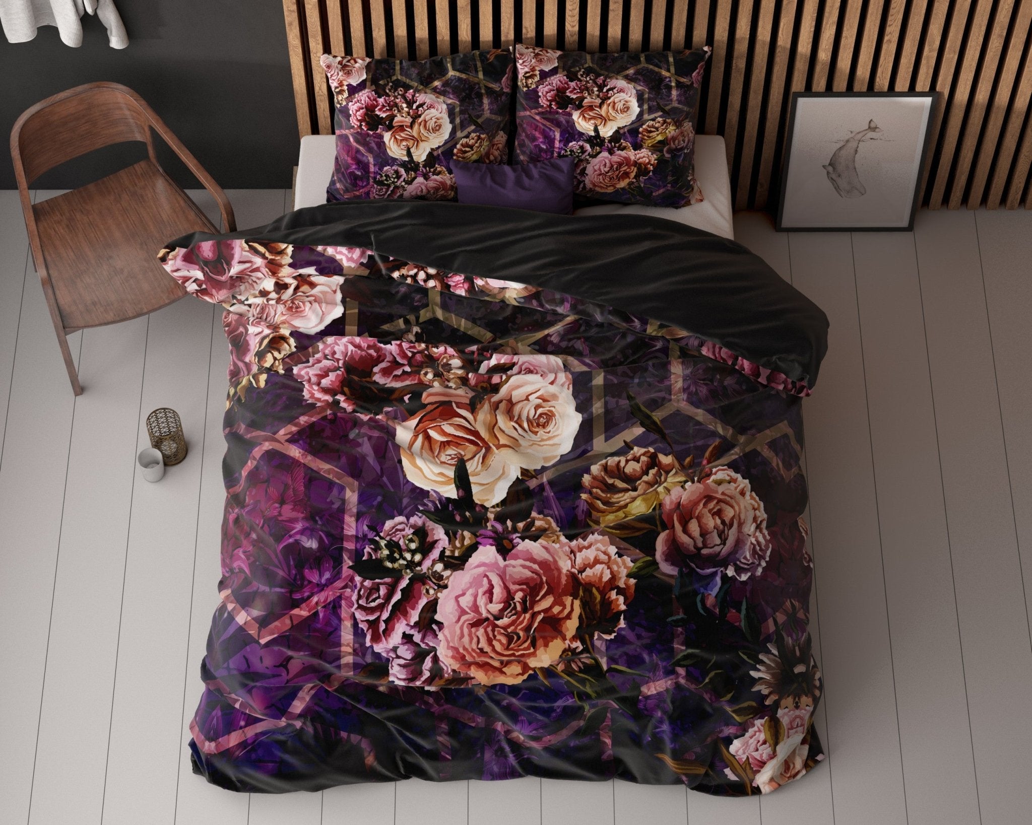 Sleeptime Marise Paars Dekbedovertrek - Dromen & Wonen