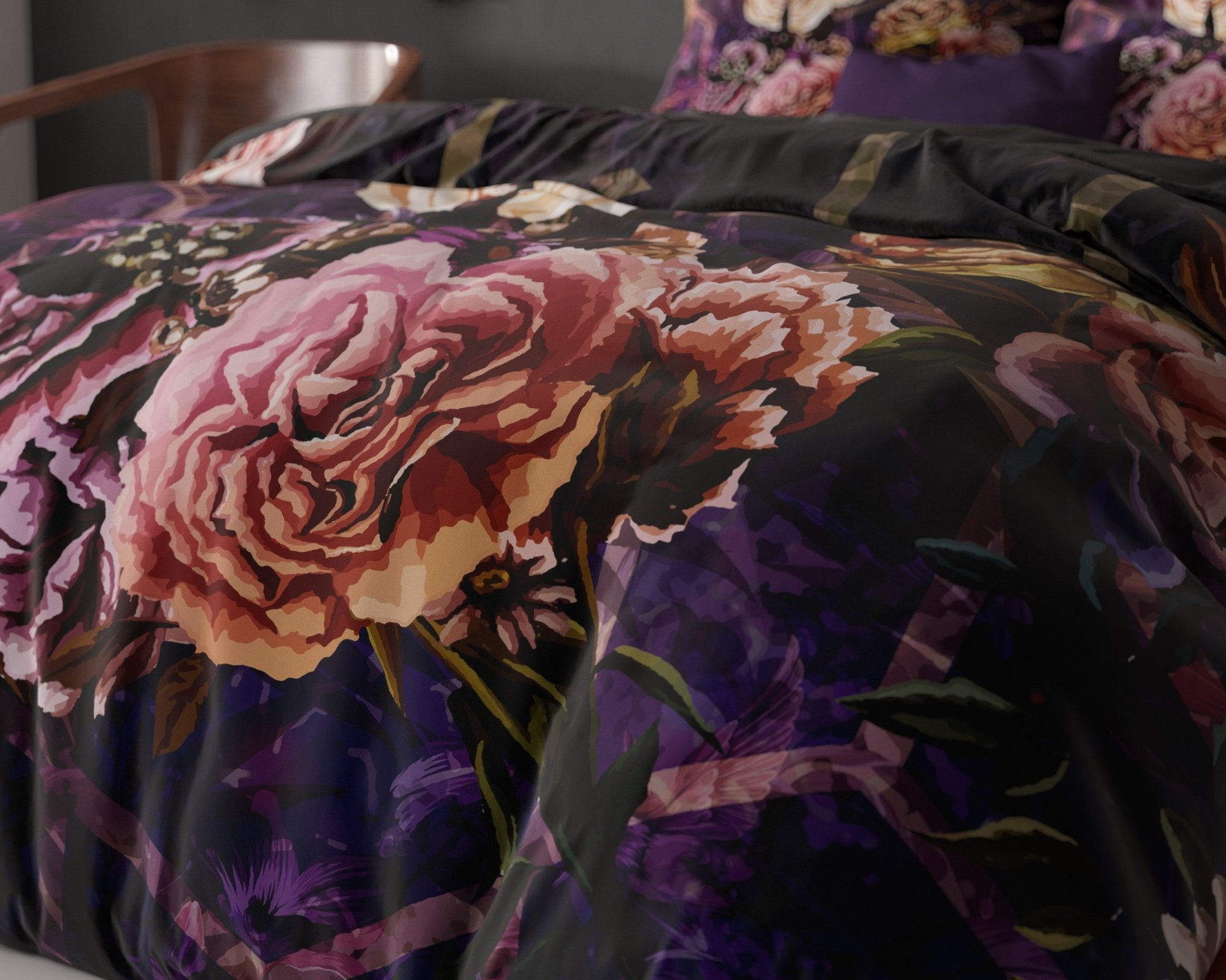 Sleeptime Marise Paars Dekbedovertrek - Dromen & Wonen