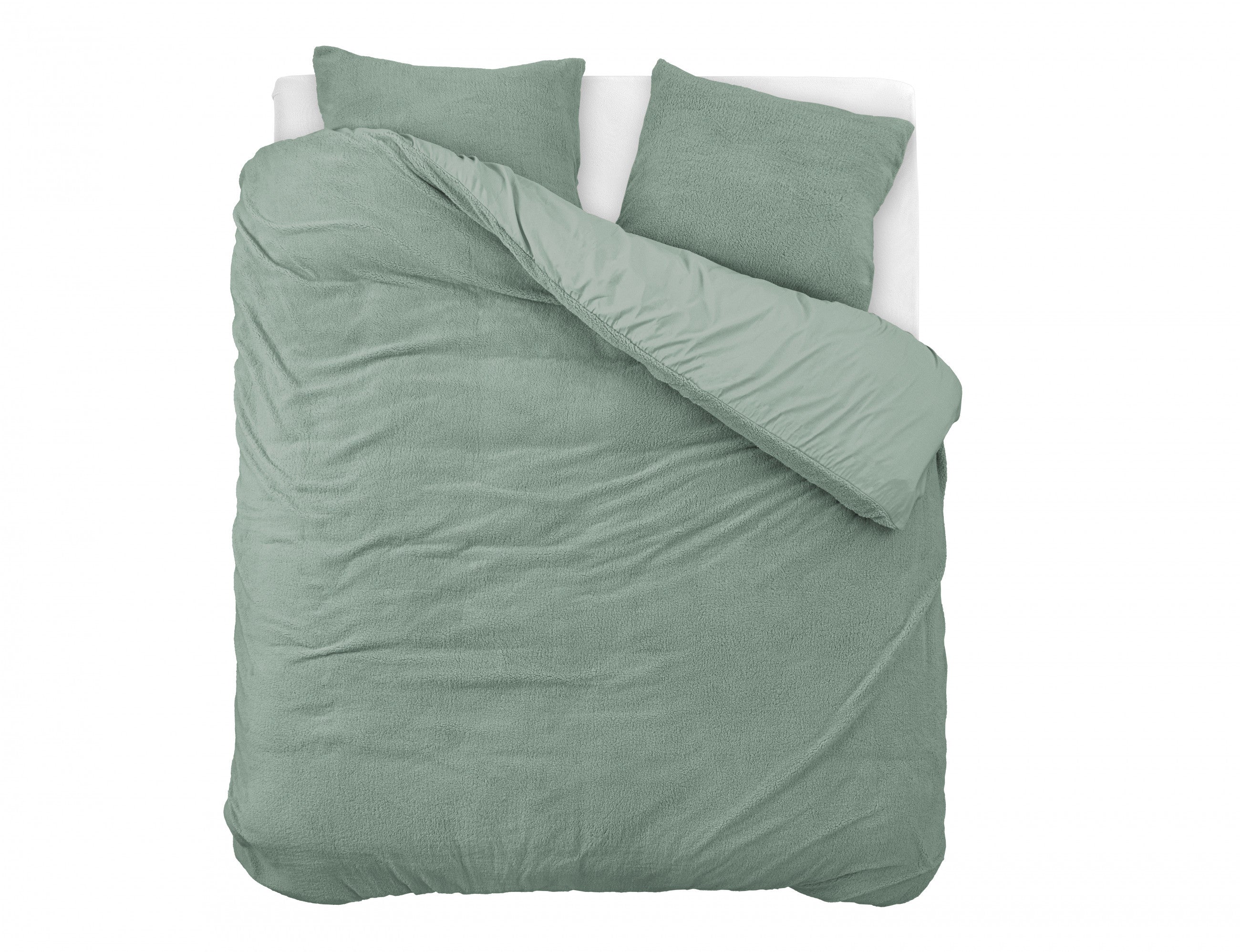 Sleeptime Teddy Dekbedovertrek Donker Groen - Dromen & Wonen