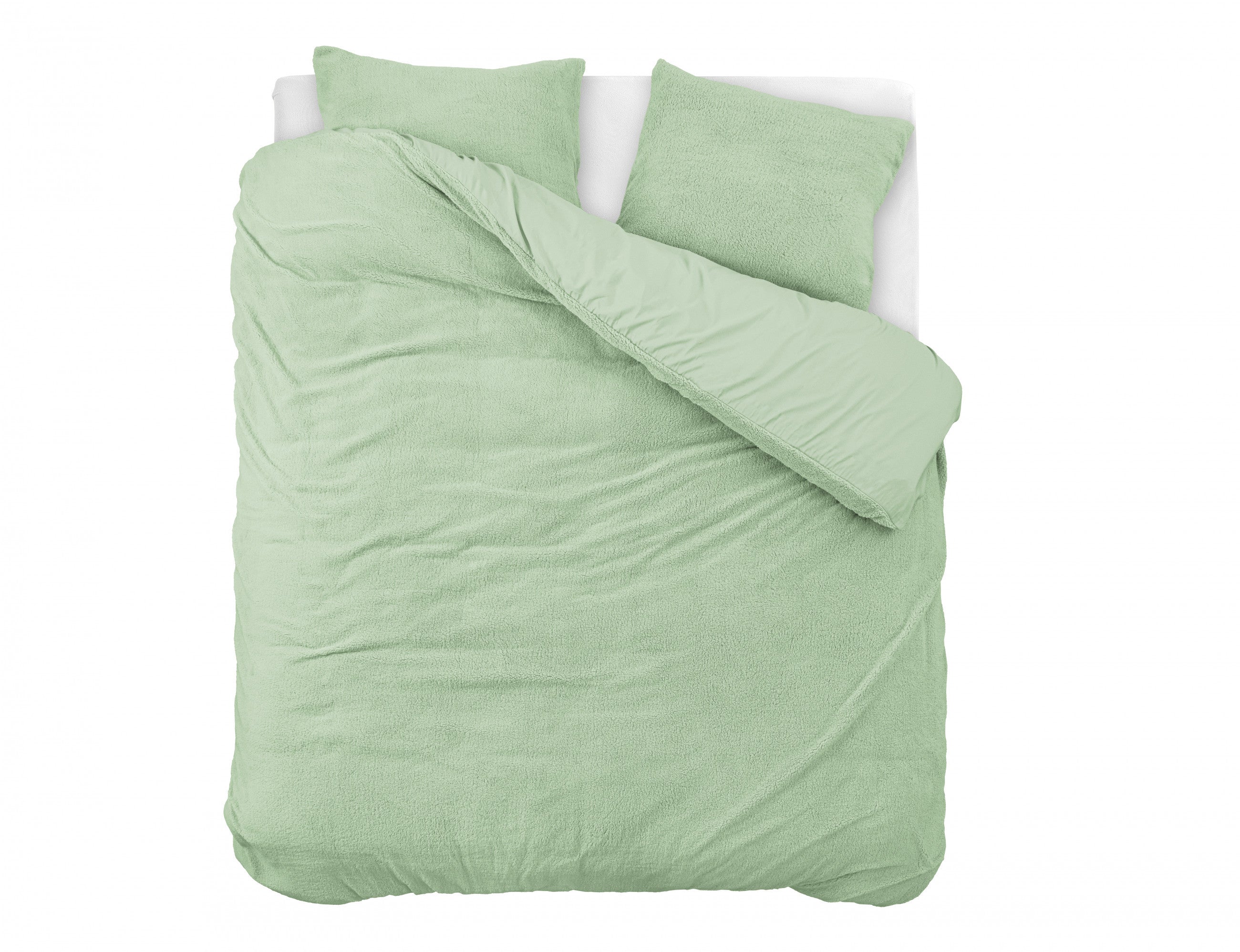 Sleeptime Teddy Dekbedovertrek Licht Groen - Dromen & Wonen