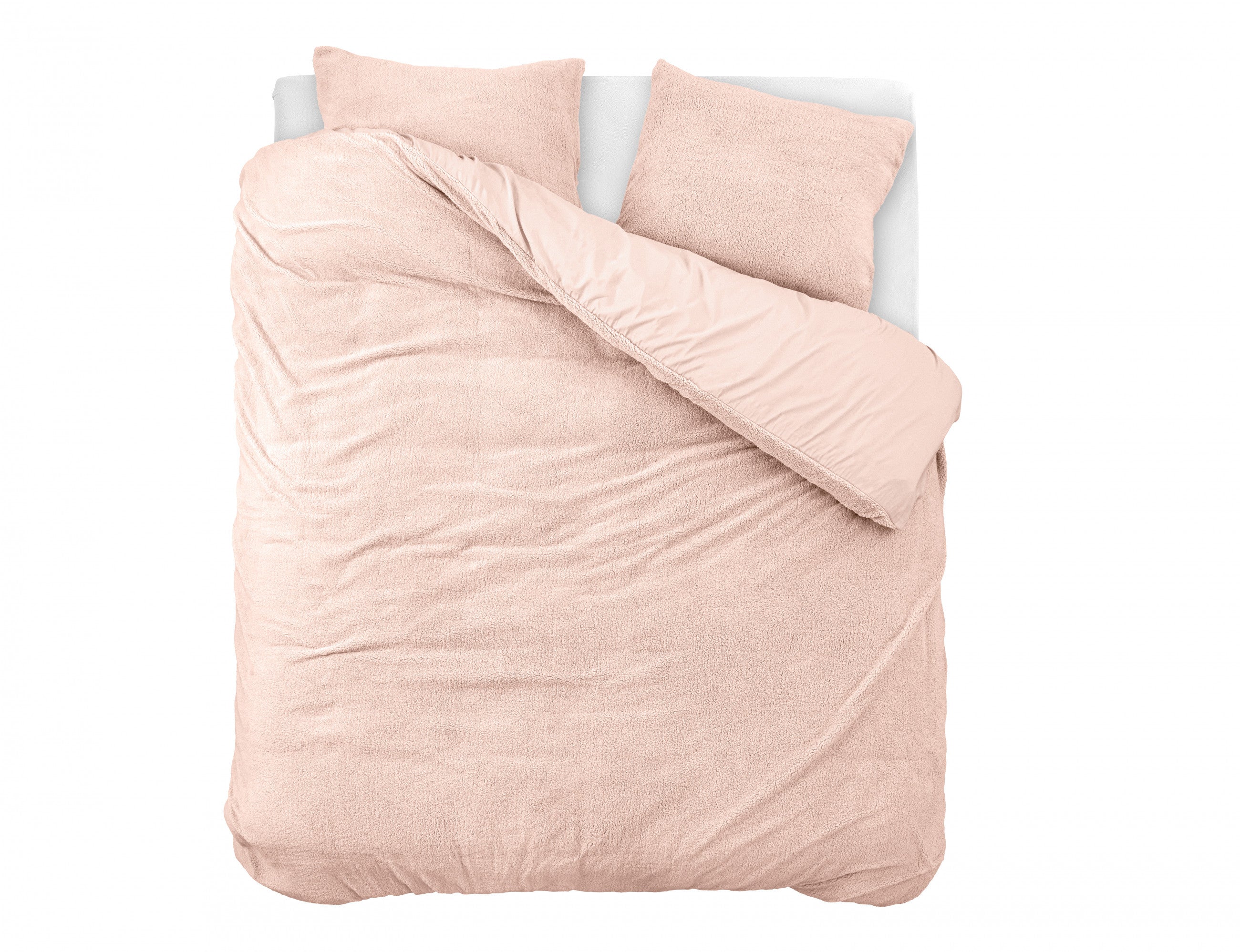 Sleeptime Teddy Dekbedovertrek Roze - Dromen & Wonen