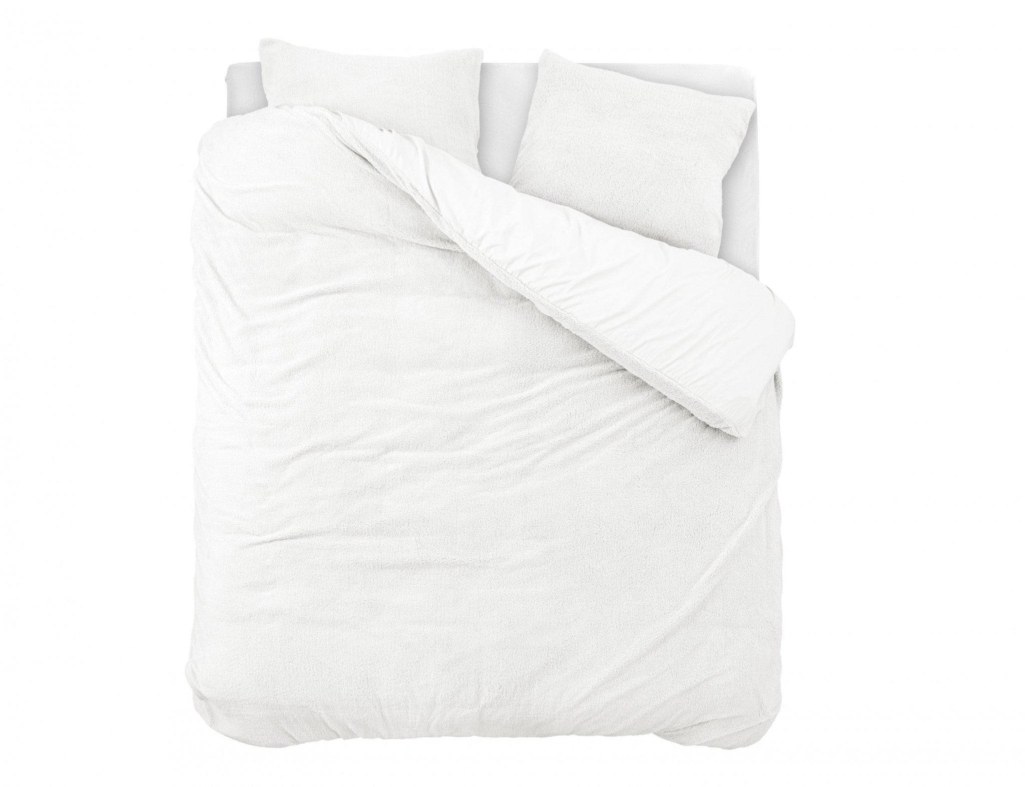 Sleeptime Teddy Dekbedovertrek Wit - Dromen & Wonen