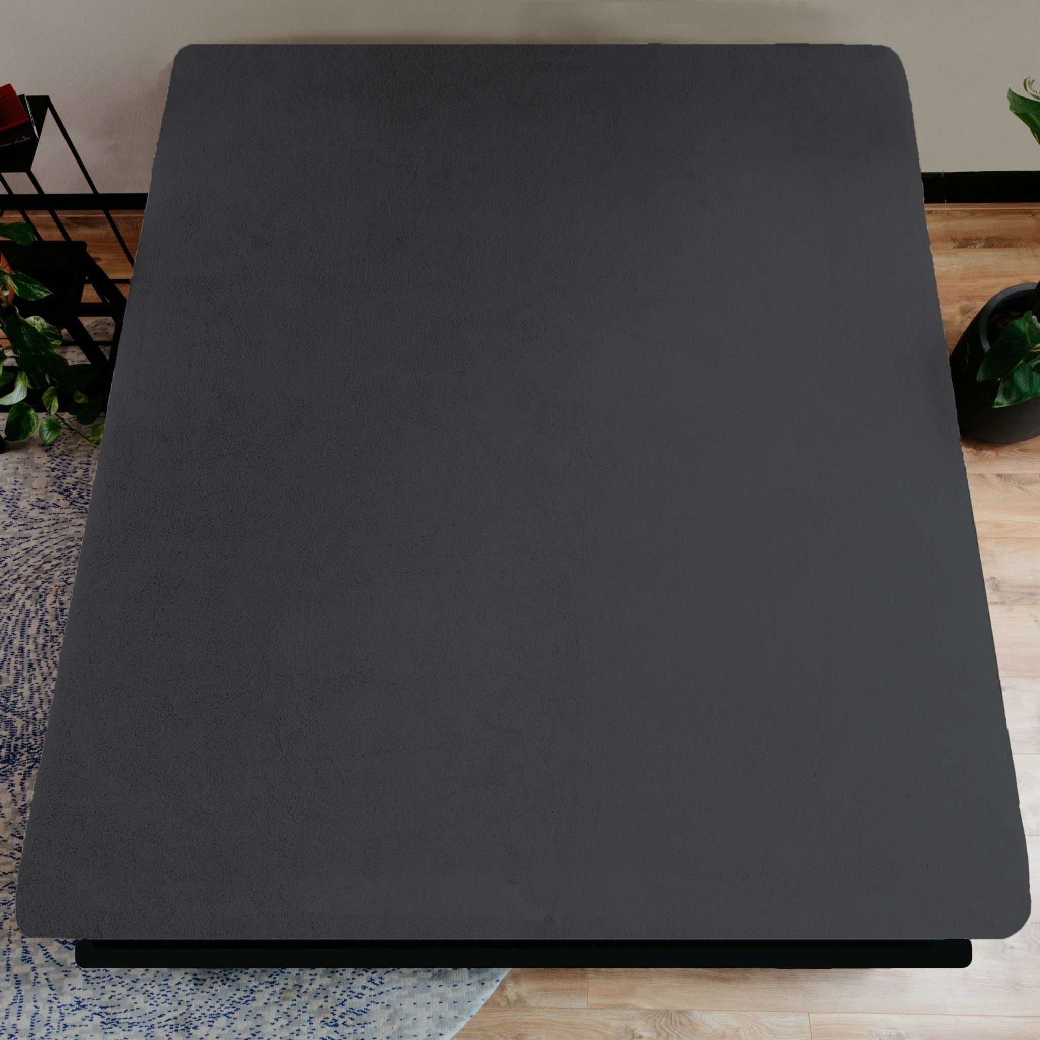 Sleeptime Teddy hoeslaken Antraciet - Dromen & Wonen