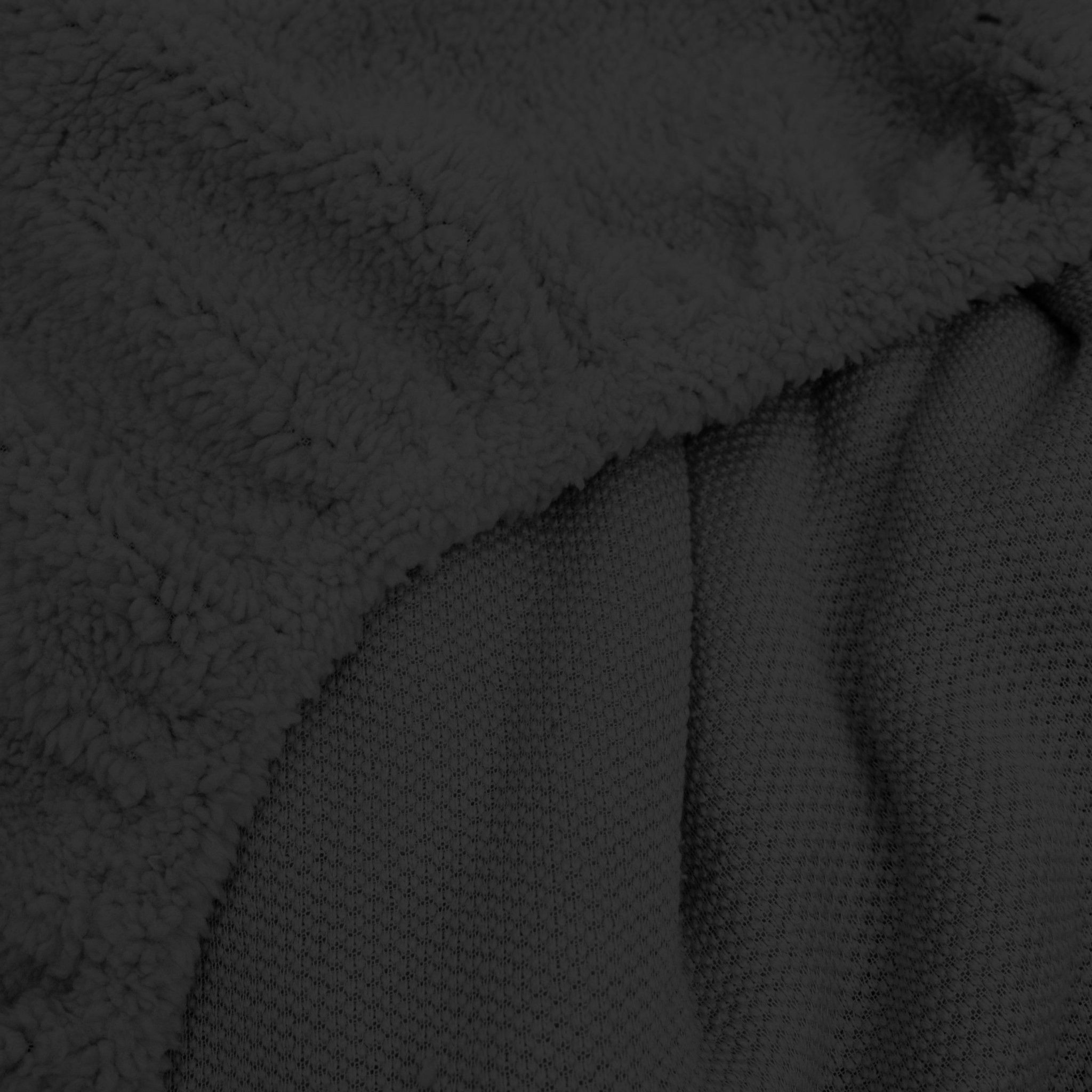 Sleeptime Teddy hoeslaken Antraciet - Dromen & Wonen