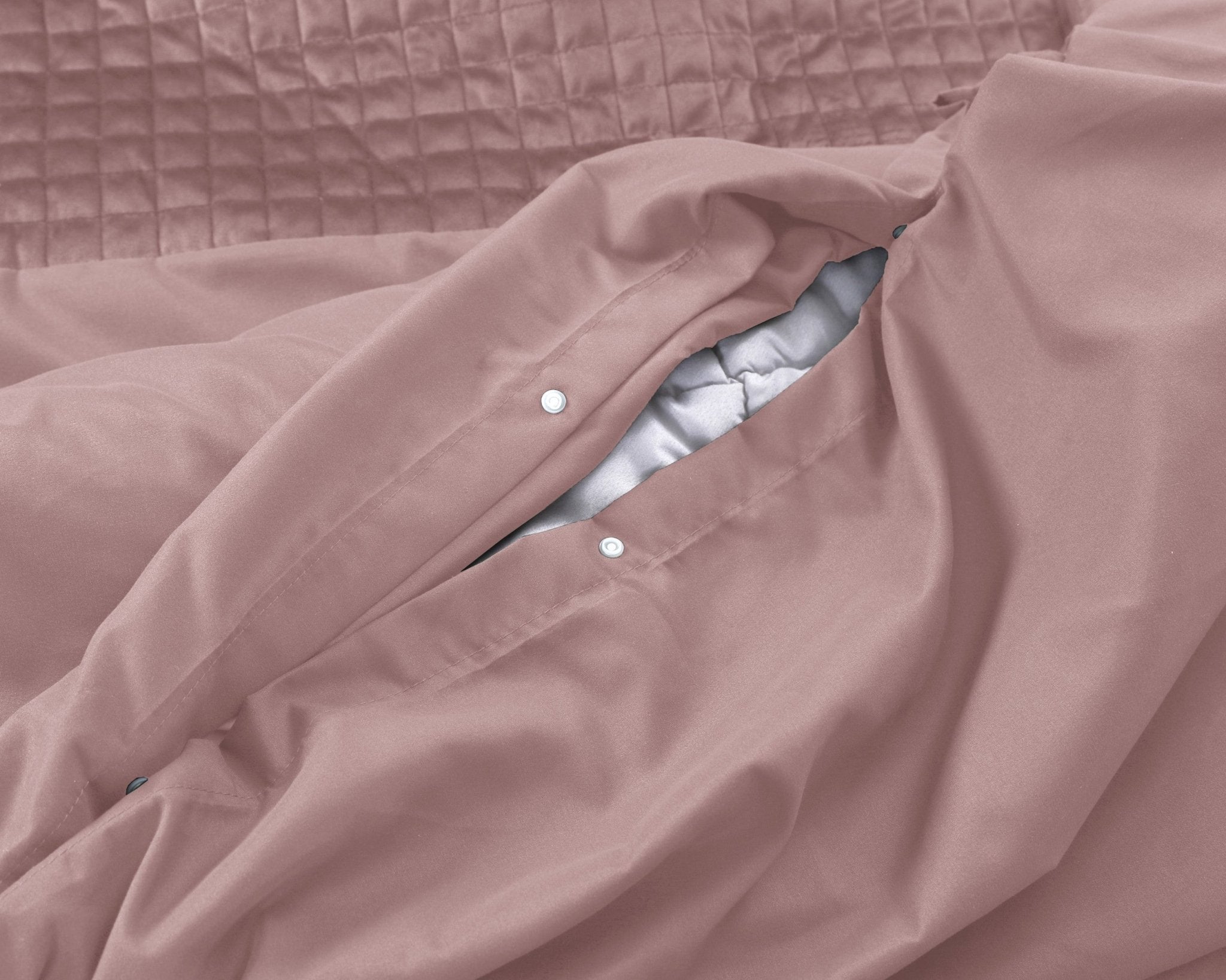 Sleeptime Velvet Band Roze Dekbedovertrek - Dromen & Wonen