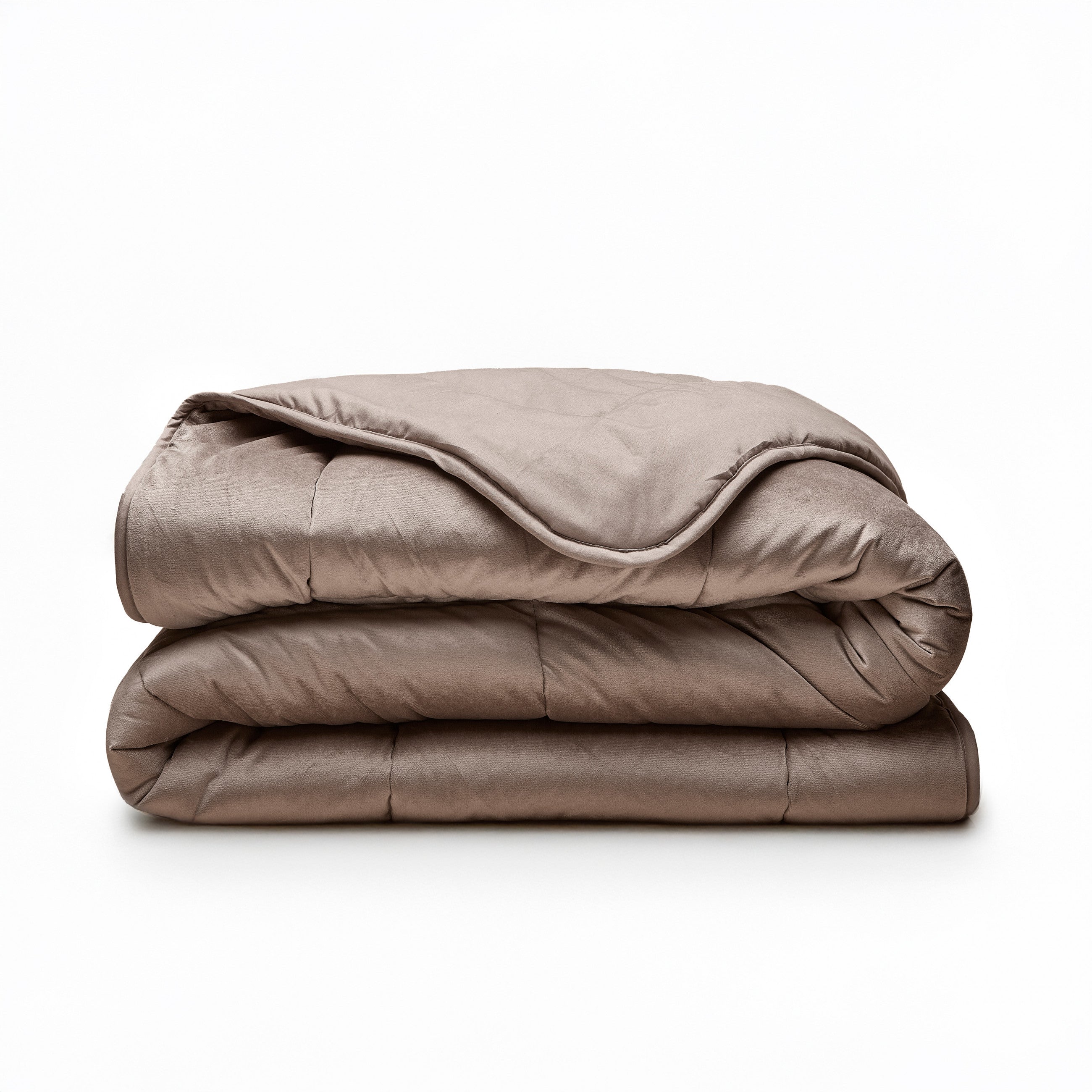 Sleeptime Dekbed en Overtrek in 1 - Velvet - Taupe