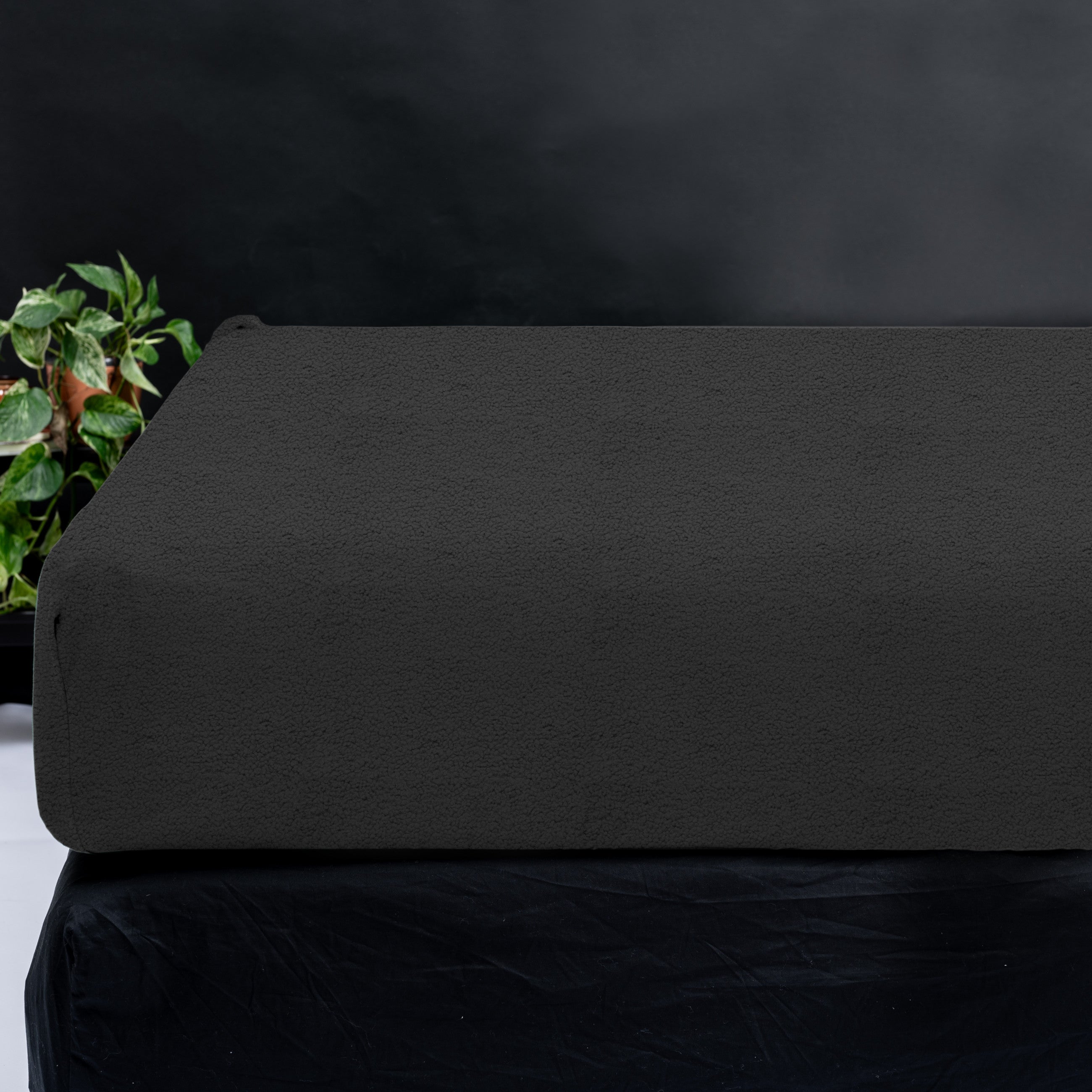 Sleeptime Teddy hoeslaken Antraciet