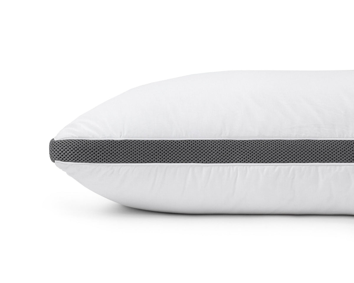 Traagschuim Hoofdkussen 50x70 cm – 3-Kamer Memory Foam & Microgel – Perkal Katoen – Dreamhouse - Dromen & Wonen