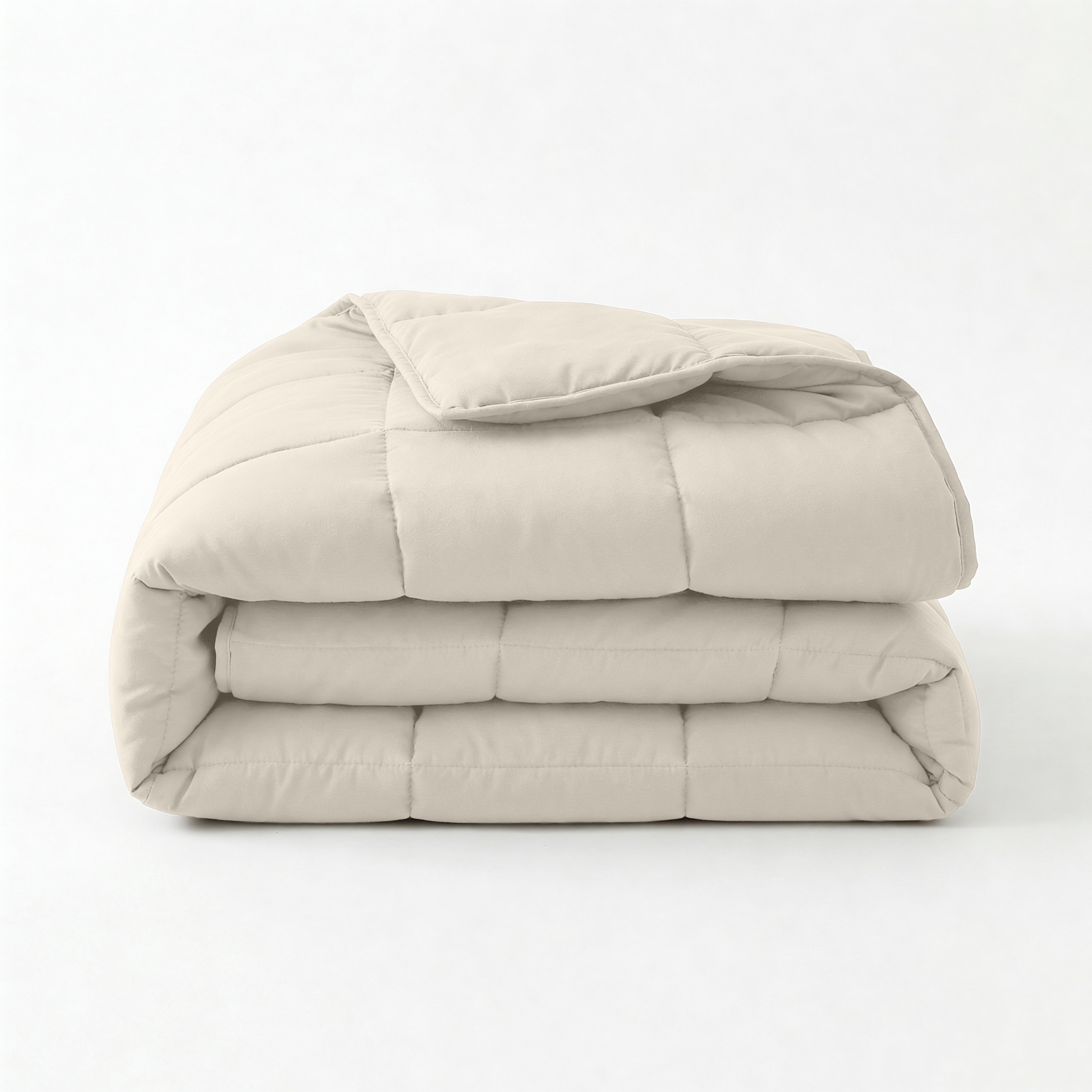Primaviera Deluxe Dekbed en Overtrek in 1 – Perkal Hotel – Beige