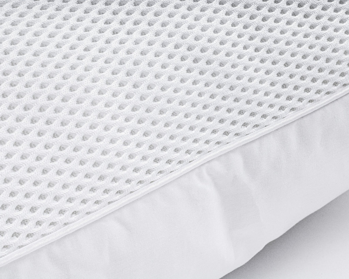 Ventilatie Hoofdkussen 50x70 cm – 4D 3D Mesh & Perkal Katoen – Dreamhouse - Dromen & Wonen