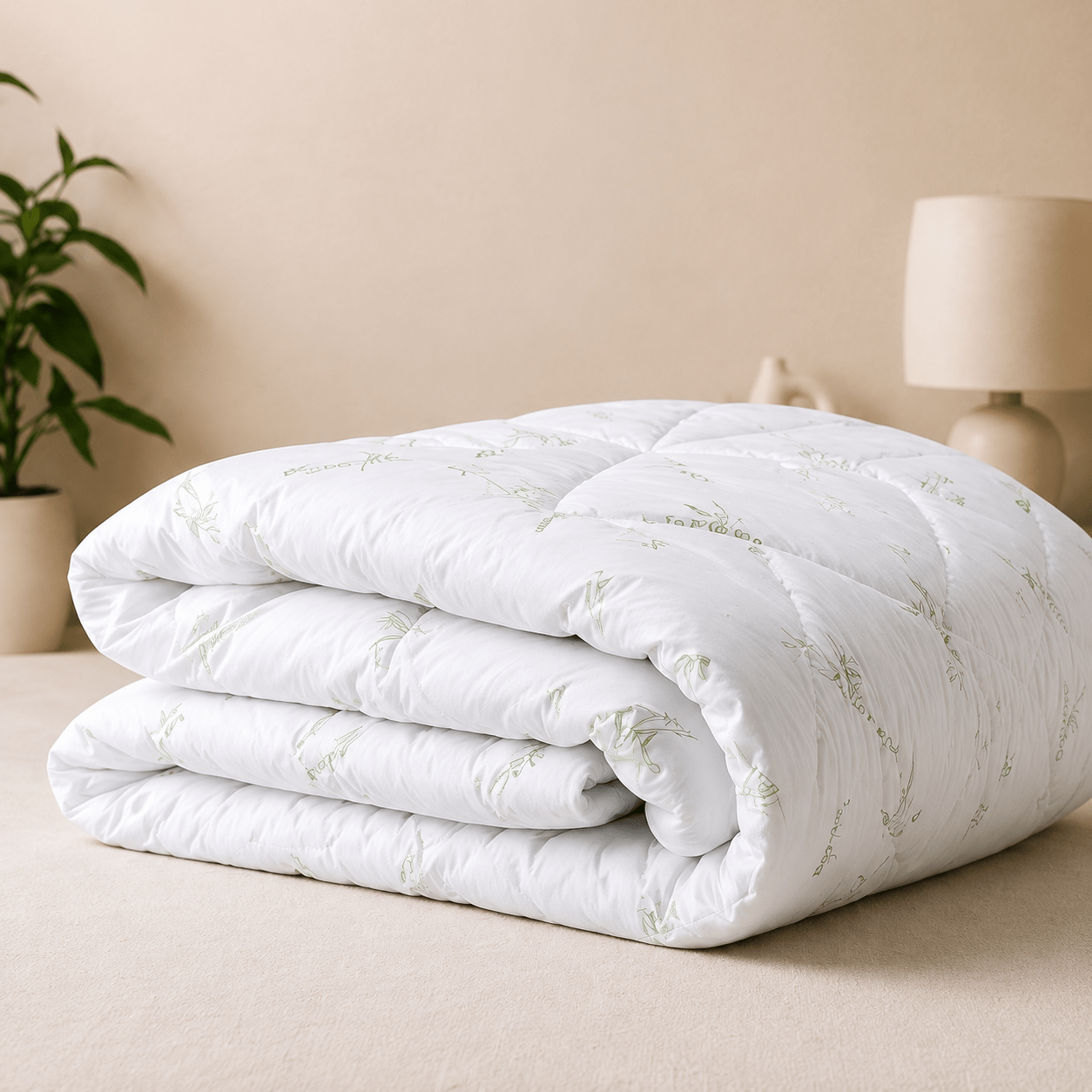 Zomerdekbed Bamboe – Bali Bamboo Touch | Ademend & Vochtregulerend - Dromen & Wonen