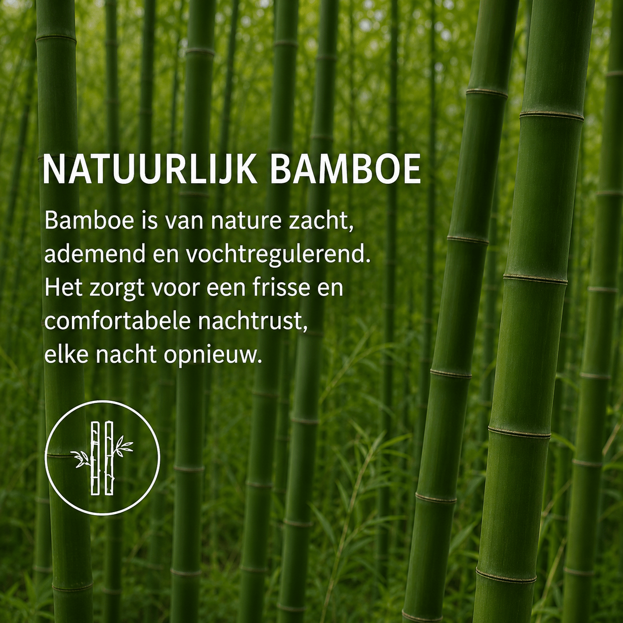 Zomerdekbed Bamboe – Bali Bamboo Touch | Ademend & Vochtregulerend - Dromen & Wonen
